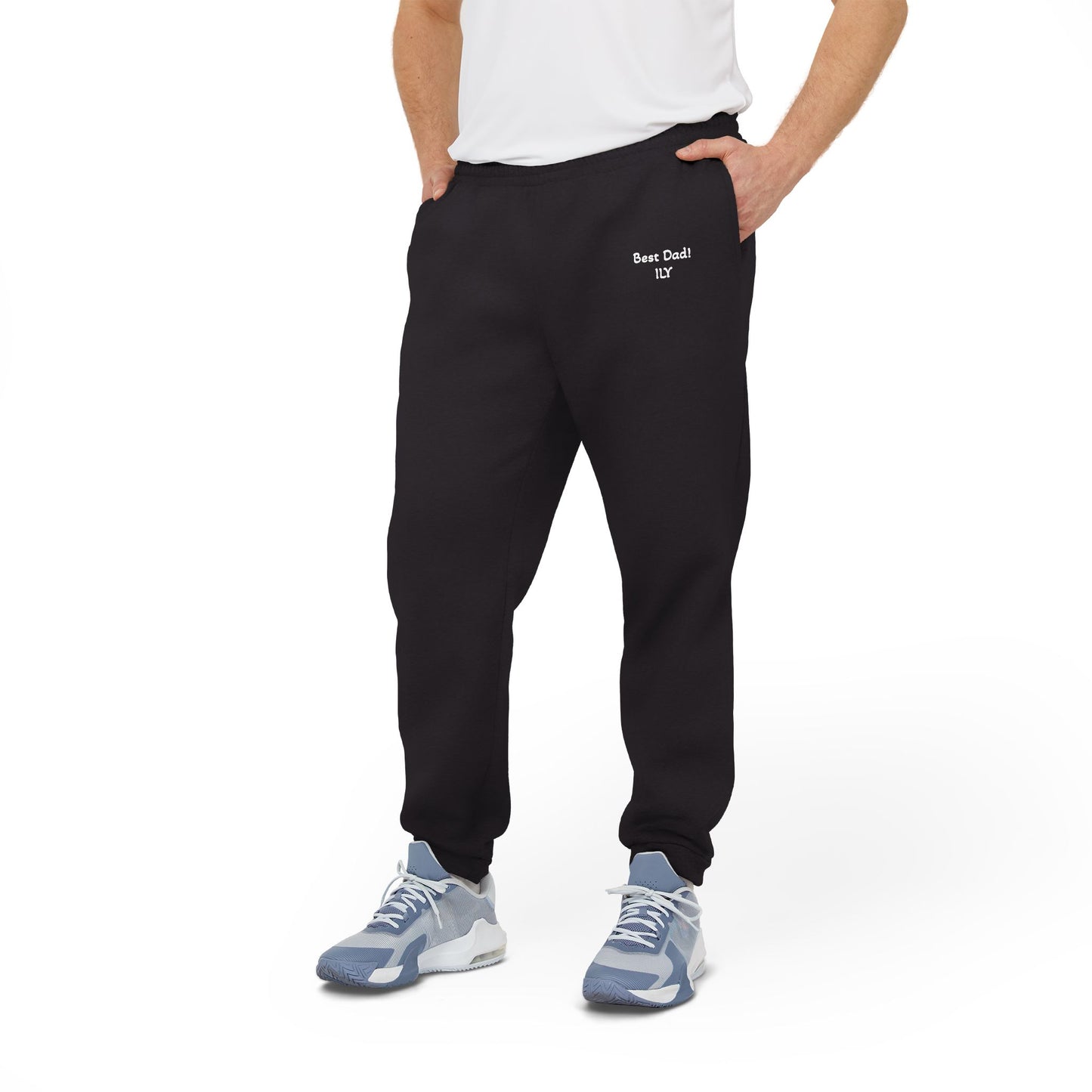 Fleece Joggers, adidas Text Personalized Unisex Sweatpants