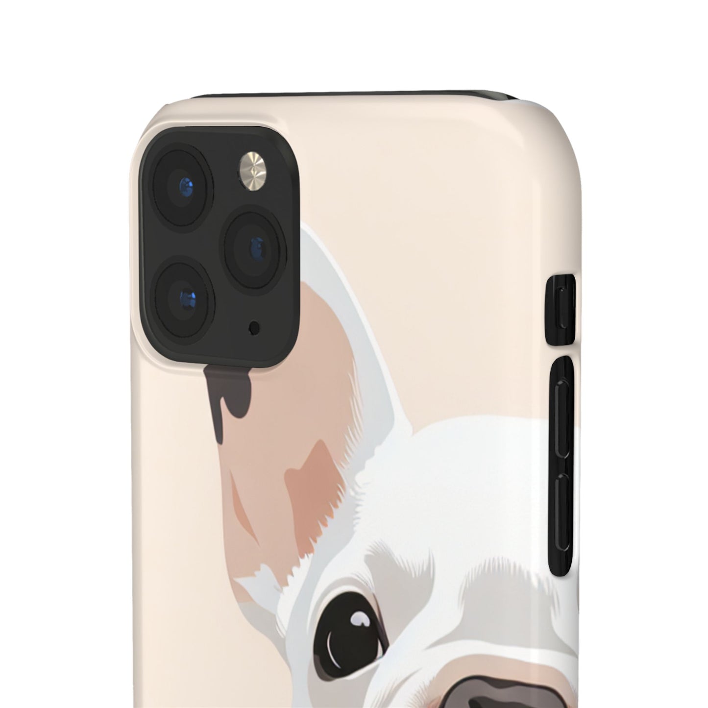 Phone Case - Cute White Frenchie Smartphone Cover