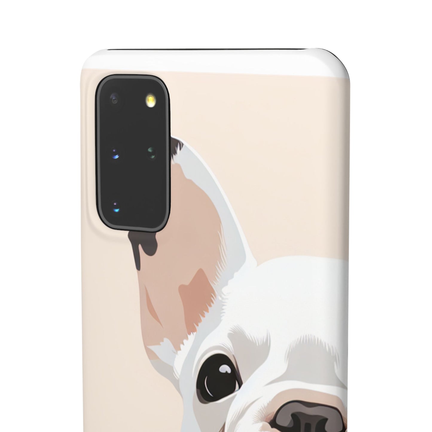 Phone Case - Cute White Frenchie Smartphone Cover
