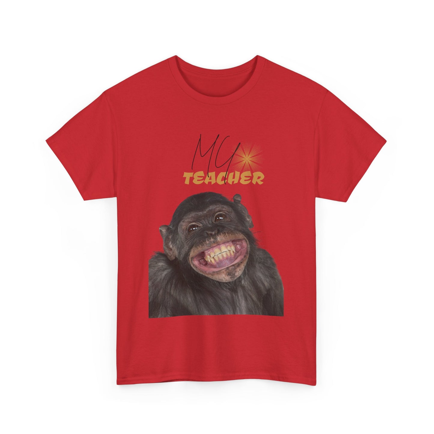 Funny Monkey Teacher Unisex Tee