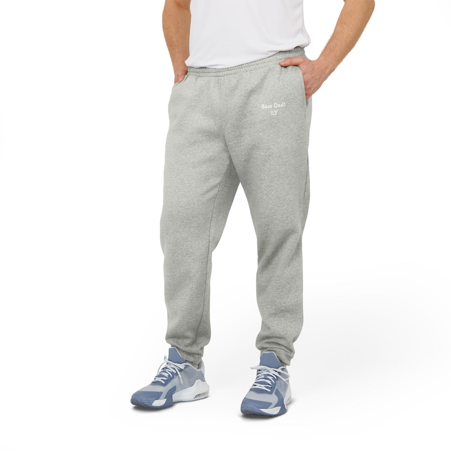 Fleece Joggers, adidas Text Personalized Unisex Sweatpants