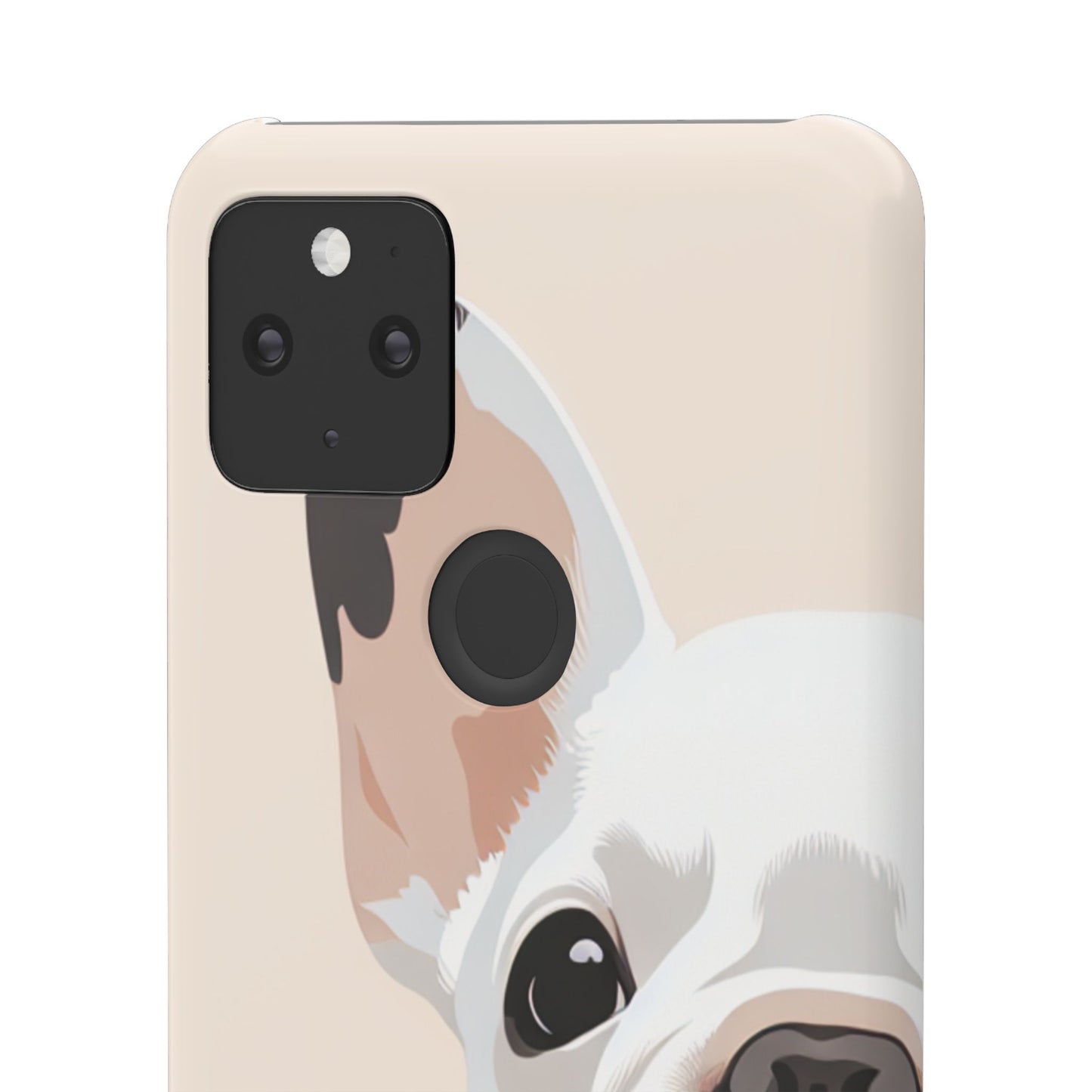 Phone Case - Cute White Frenchie Smartphone Cover