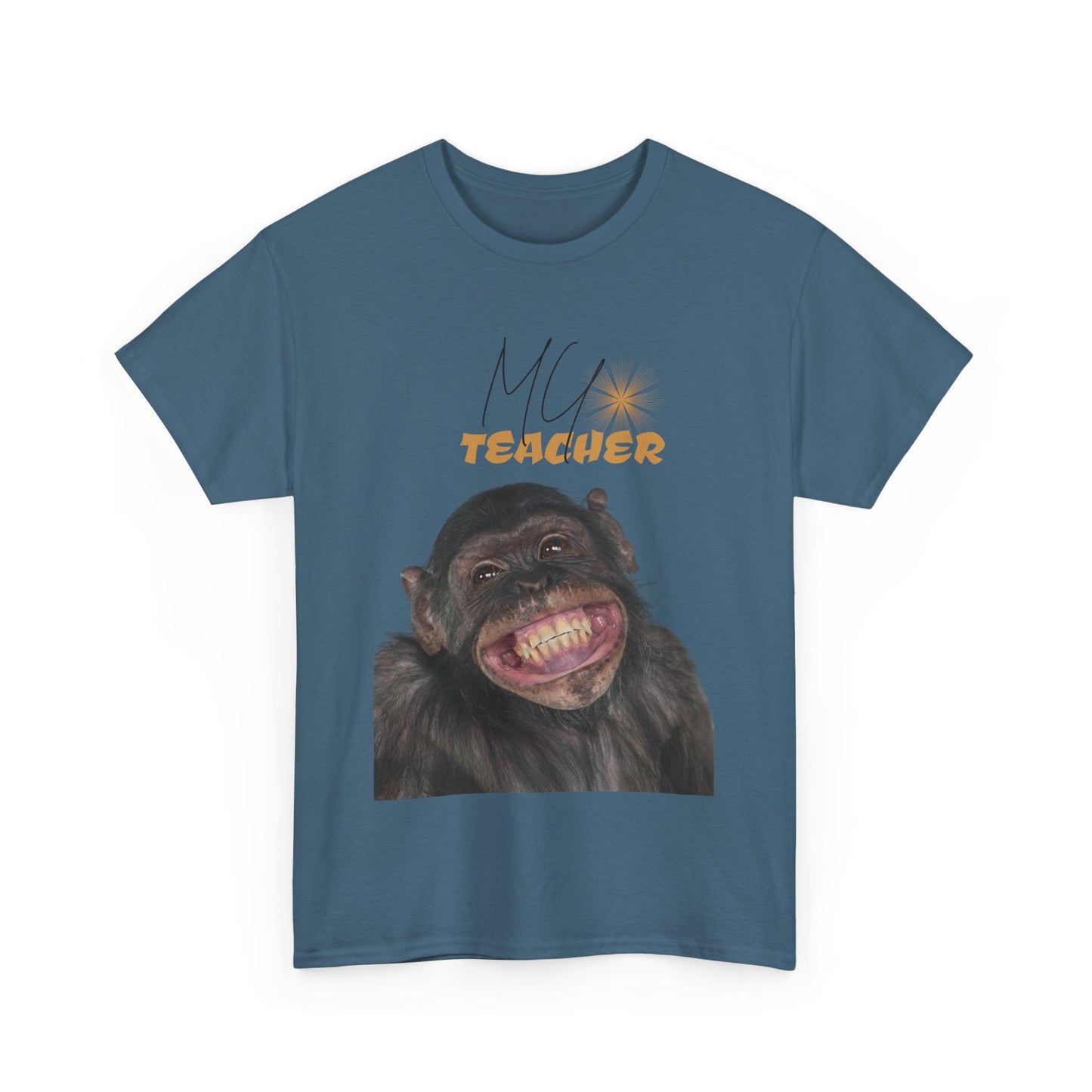 Funny Monkey Teacher Unisex Tee