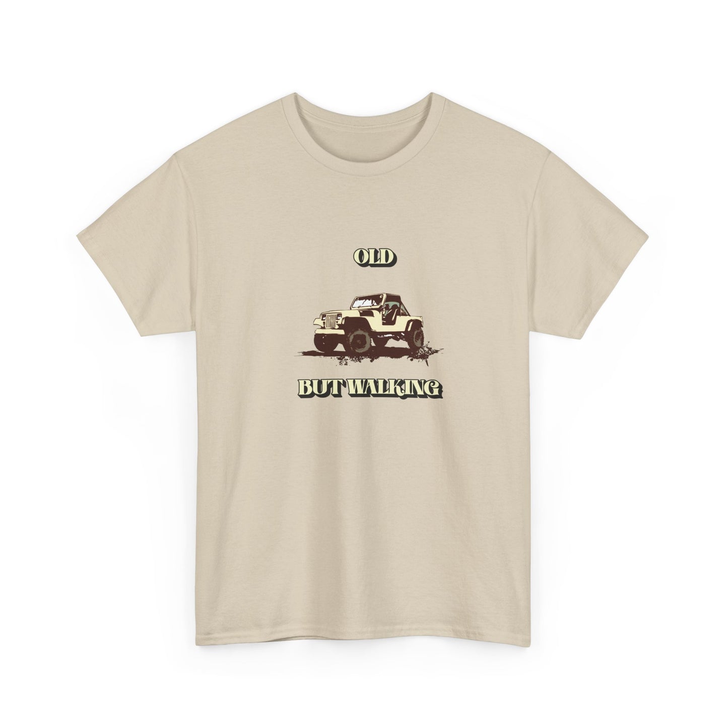 Jeep Unisex Tee - Old But Walking T-Shirt