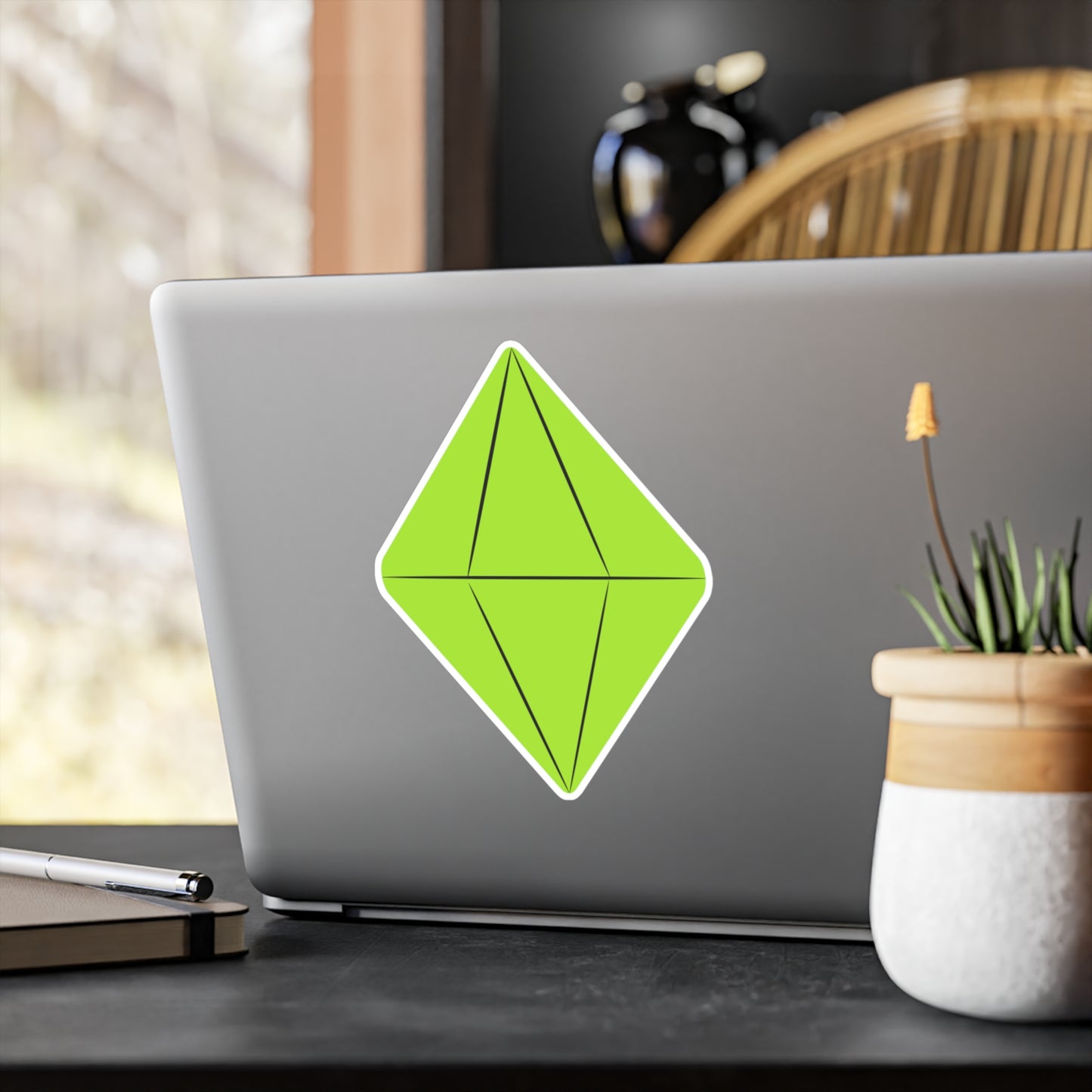 Vinyl Stickers - Plumbob Sims Sticker