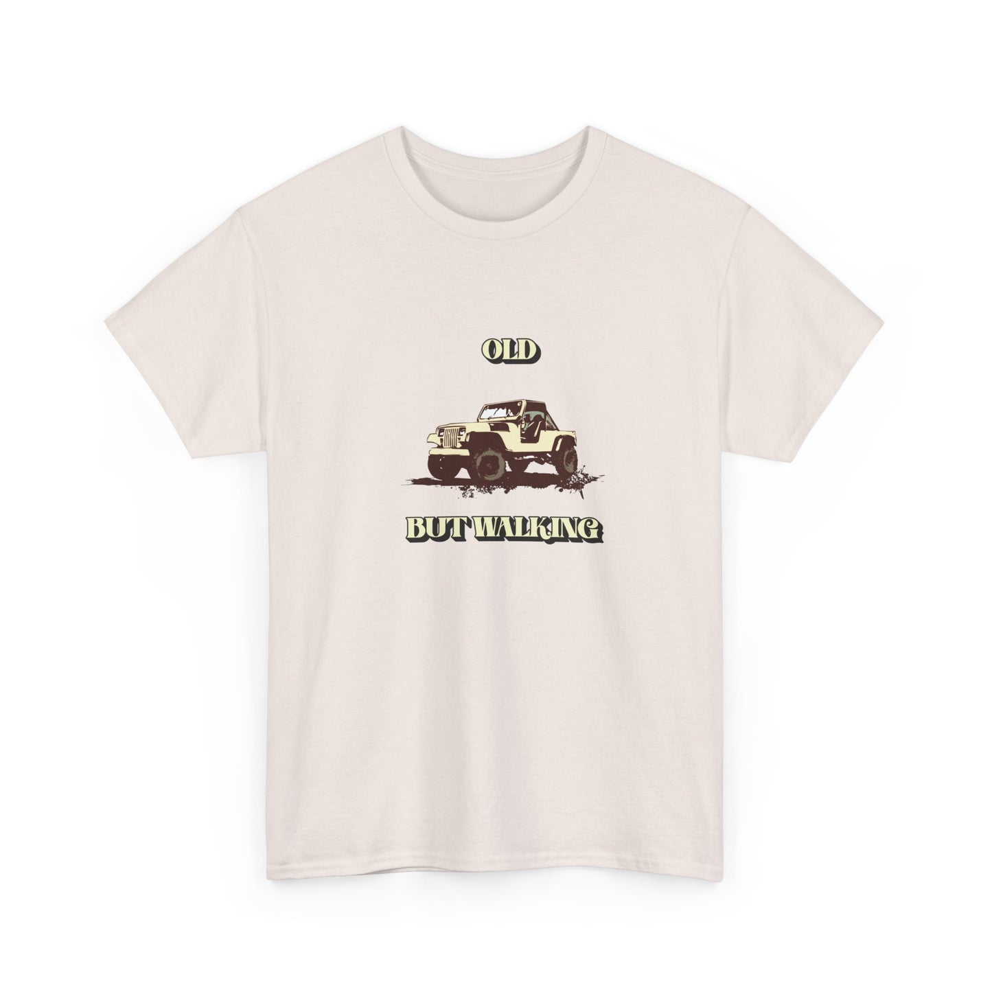 Jeep Unisex Tee - Old But Walking T-Shirt