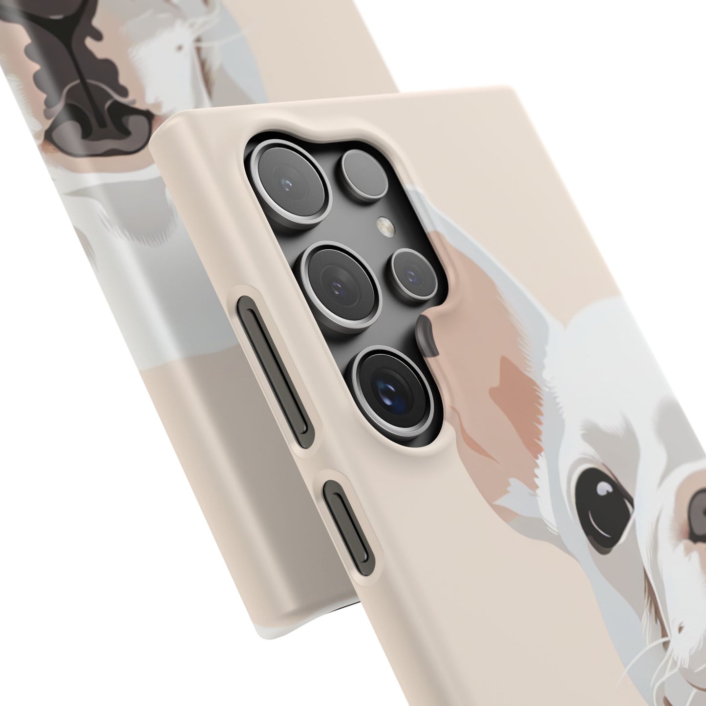 Phone Case - Cute White Frenchie Smartphone Cover