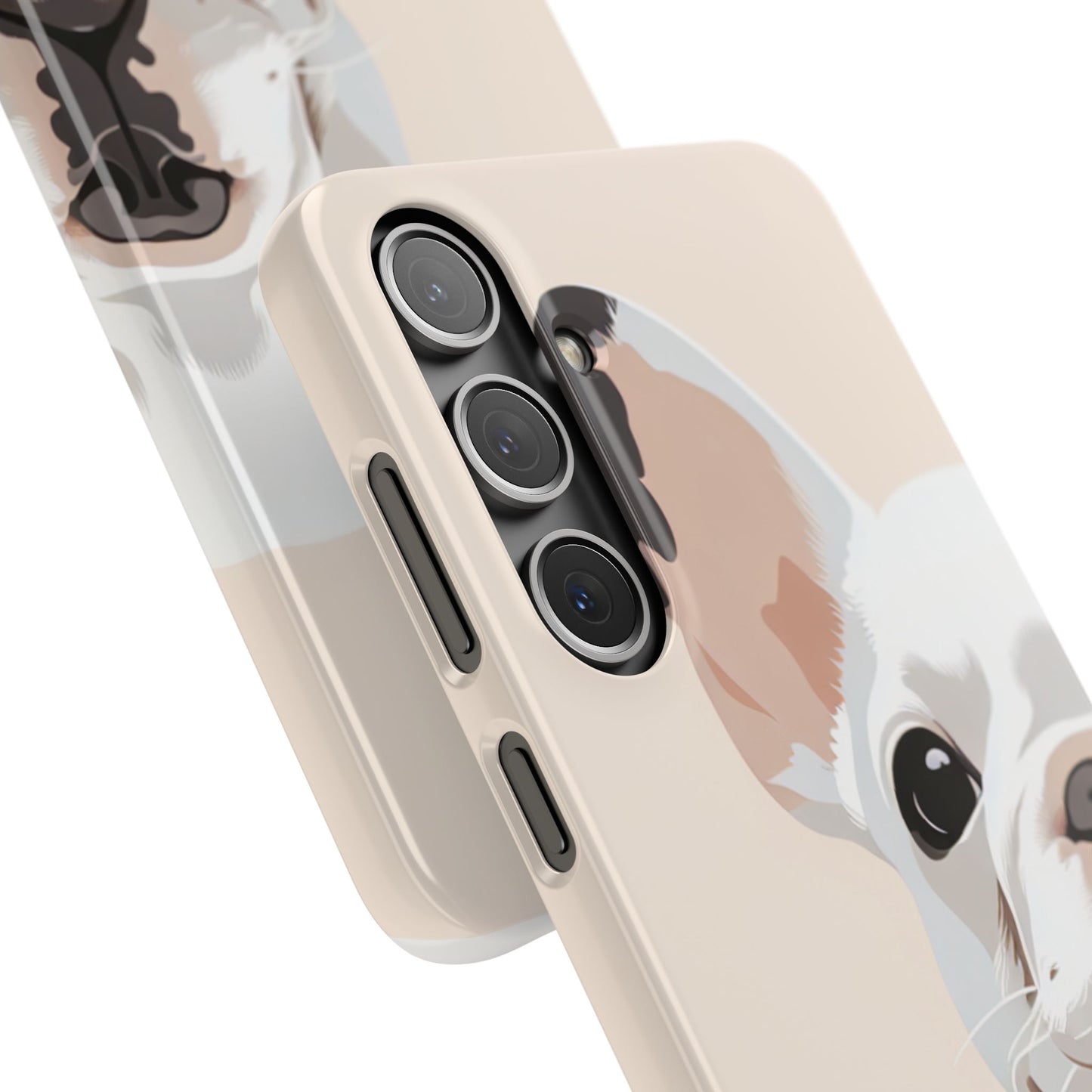 Phone Case - Cute White Frenchie Smartphone Cover