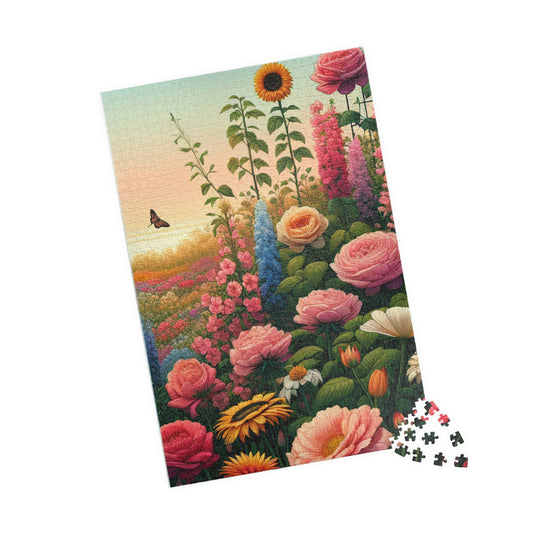Jigsaw Puzzle, Animals Flowers Landscapes Design