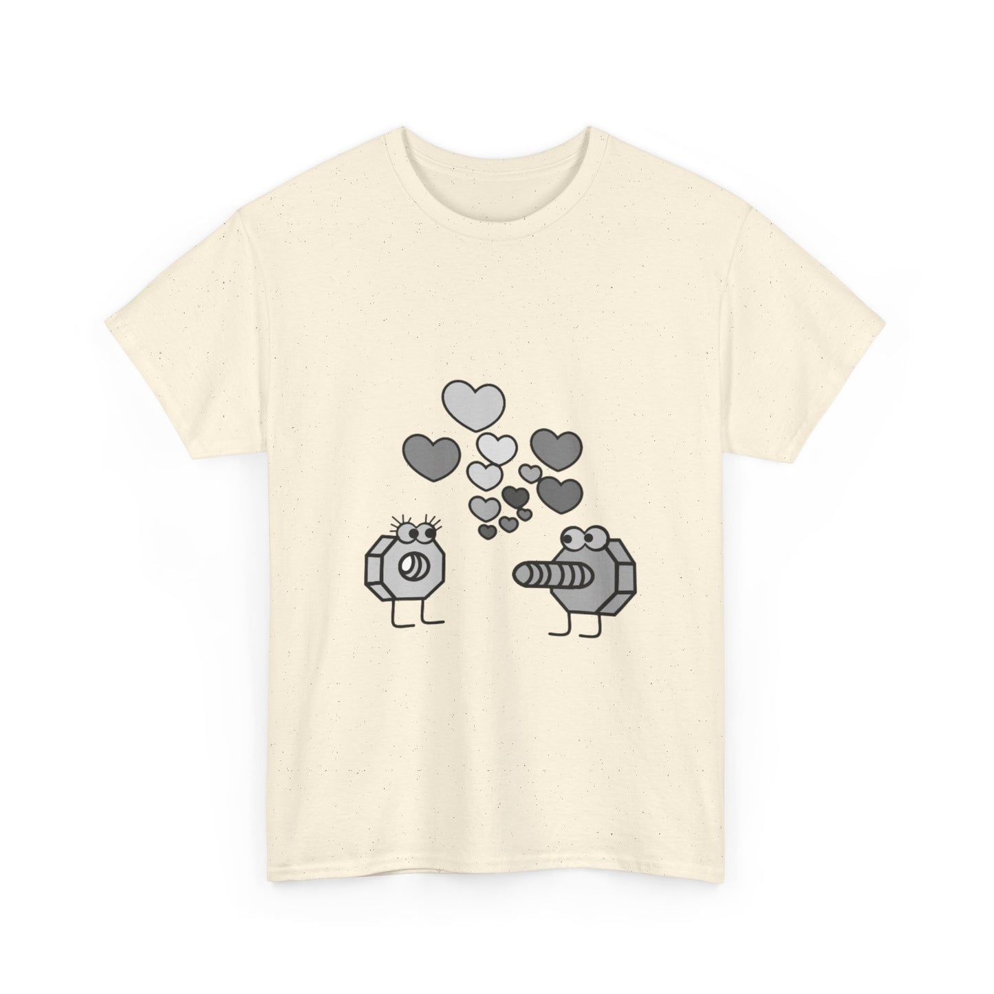 Couple Tshirt Screw and Bolt Unisex Tee