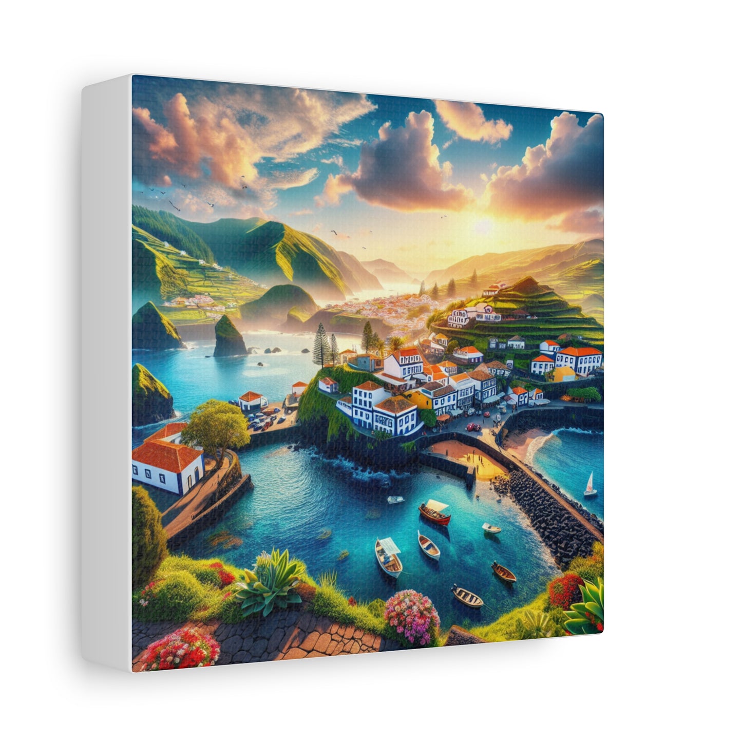 Canvas Print - Beautiful Landscape Drawing