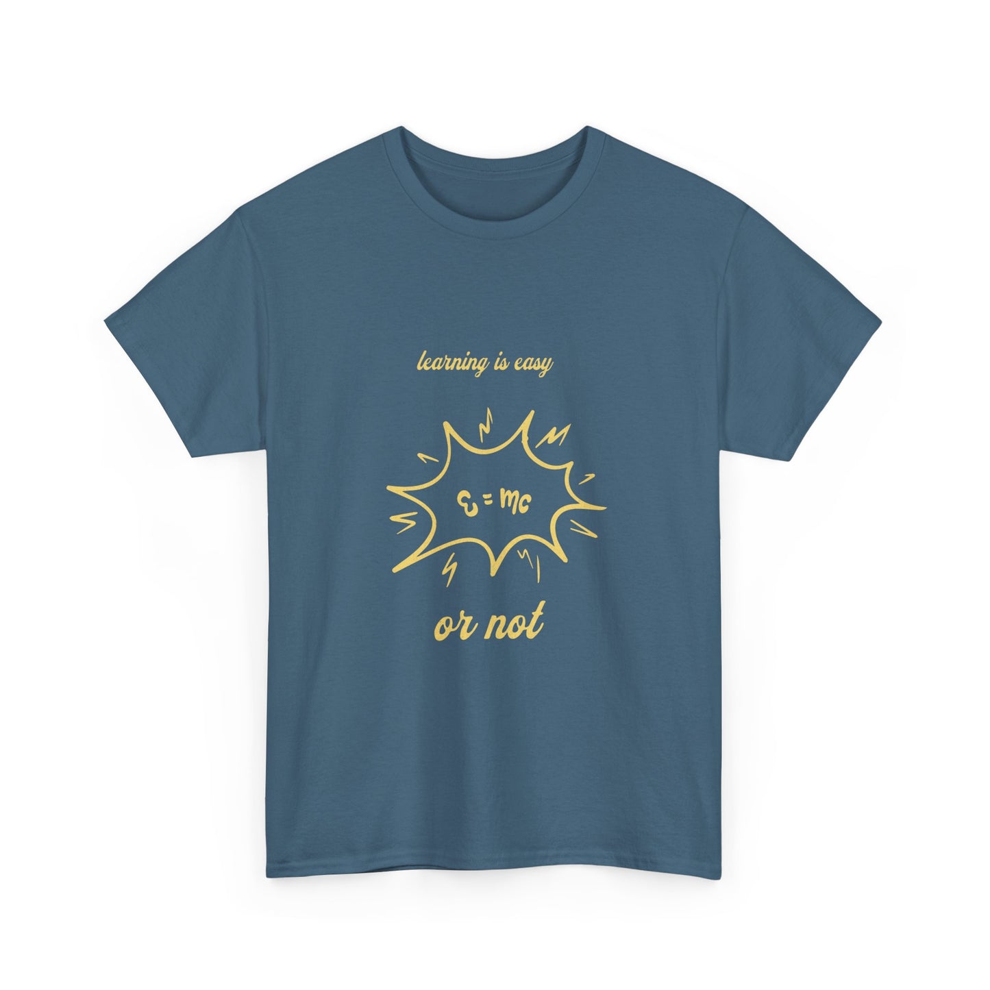 Learning is easy Cotton Tshirt