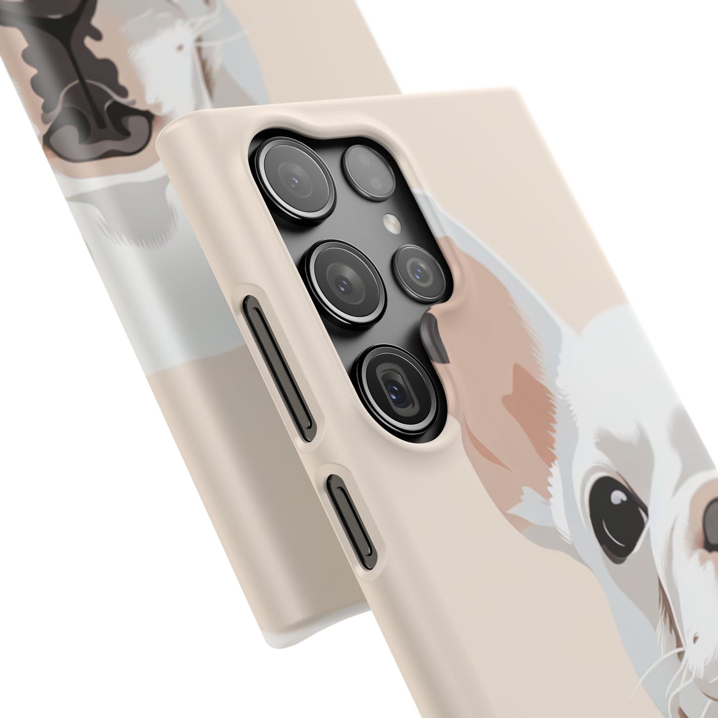 Phone Case - Cute White Frenchie Smartphone Cover