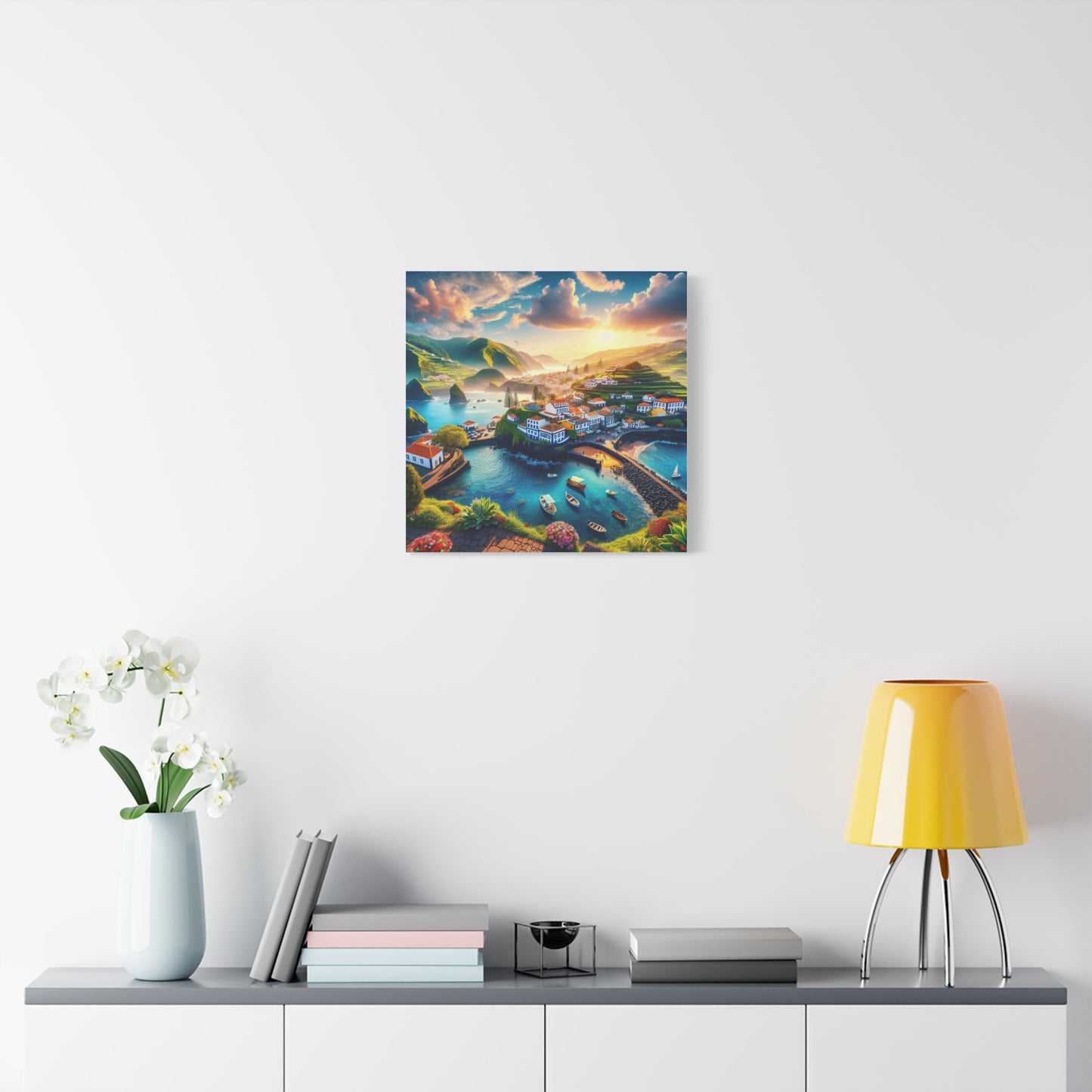 Canvas Print - Beautiful Landscape Drawing