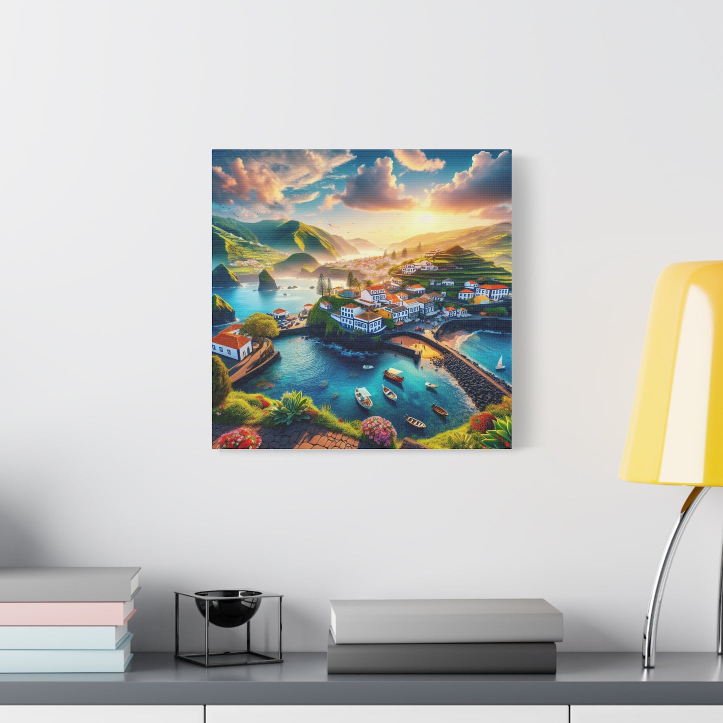 Canvas Print - Beautiful Landscape Drawing