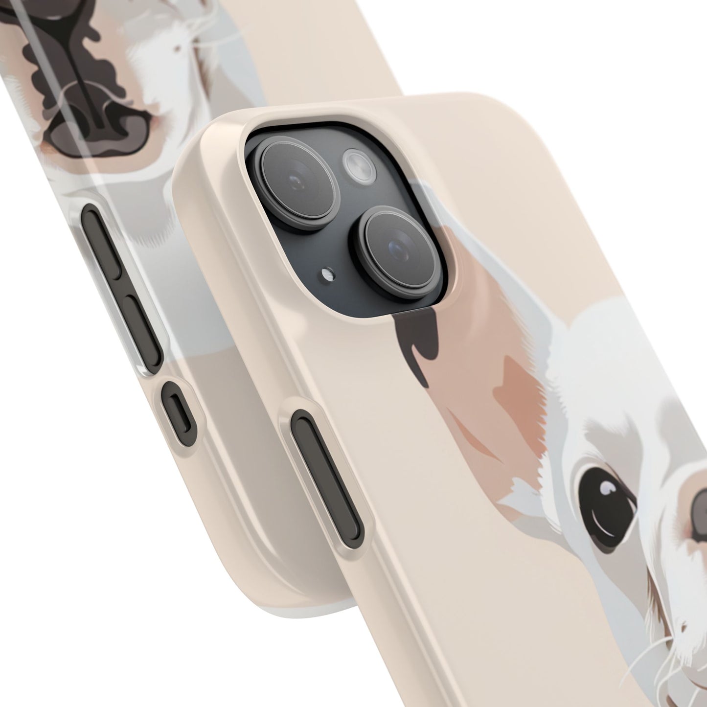 Phone Case - Cute White Frenchie Smartphone Cover