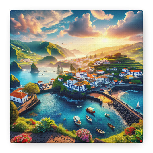 Canvas Print - Beautiful Landscape Drawing