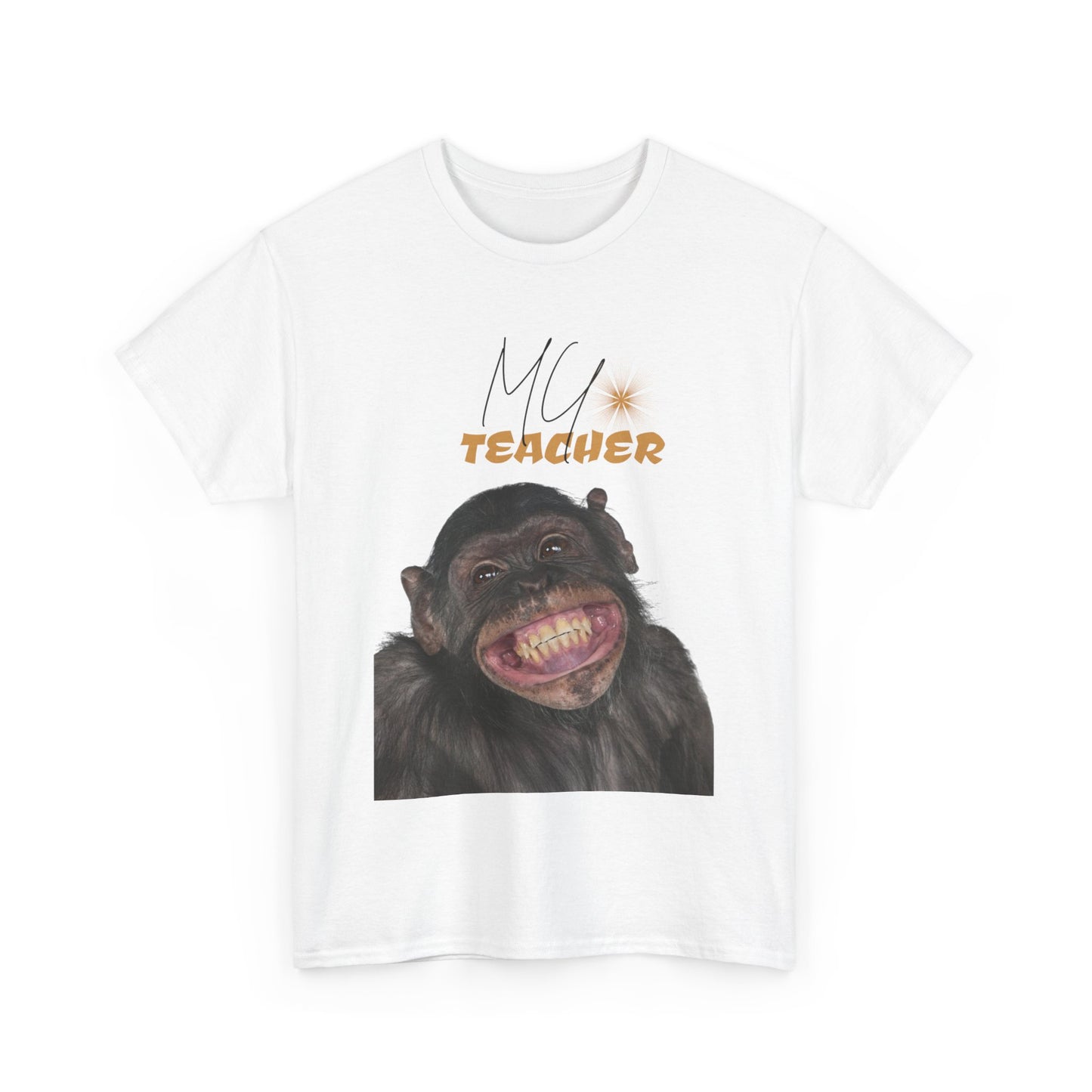 Funny Monkey Teacher Unisex Tee