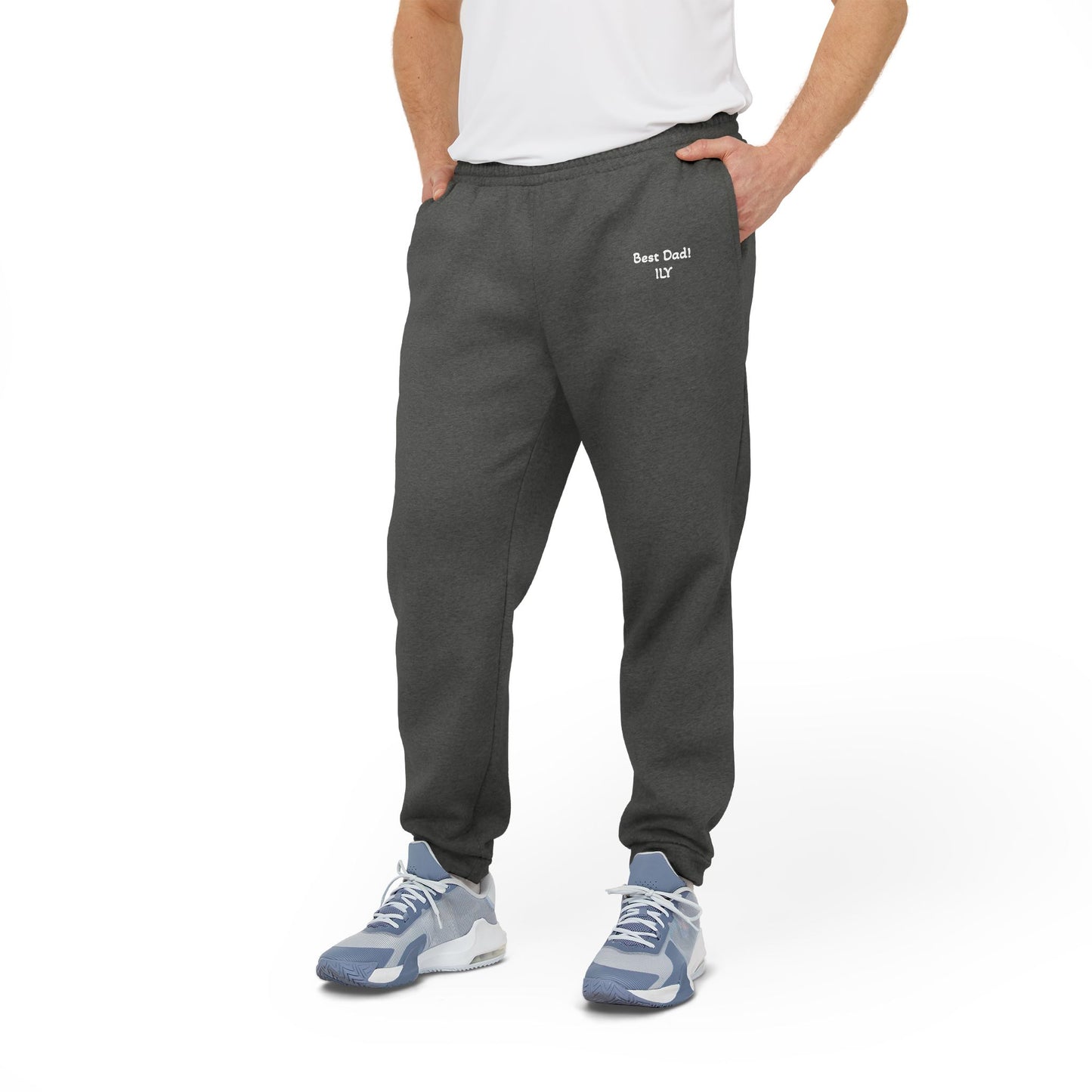 Fleece Joggers, adidas Text Personalized Unisex Sweatpants