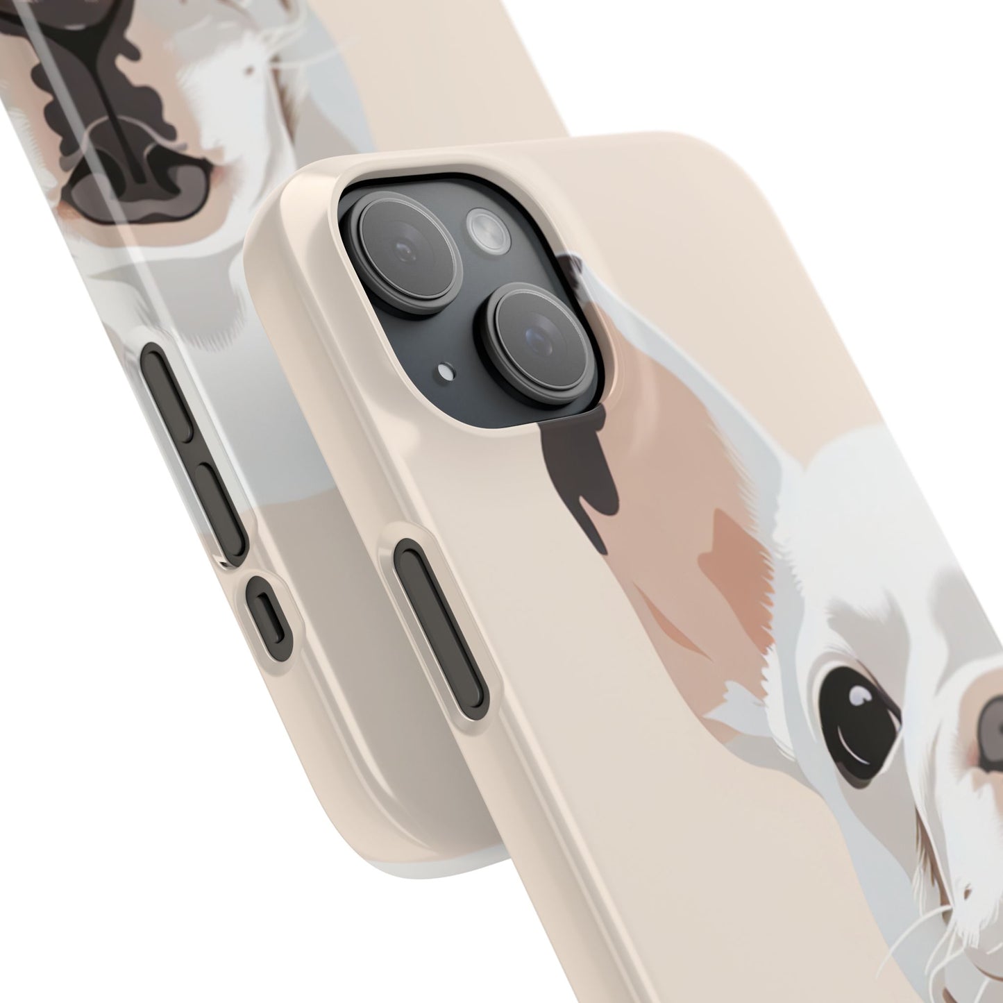 Phone Case - Cute White Frenchie Smartphone Cover