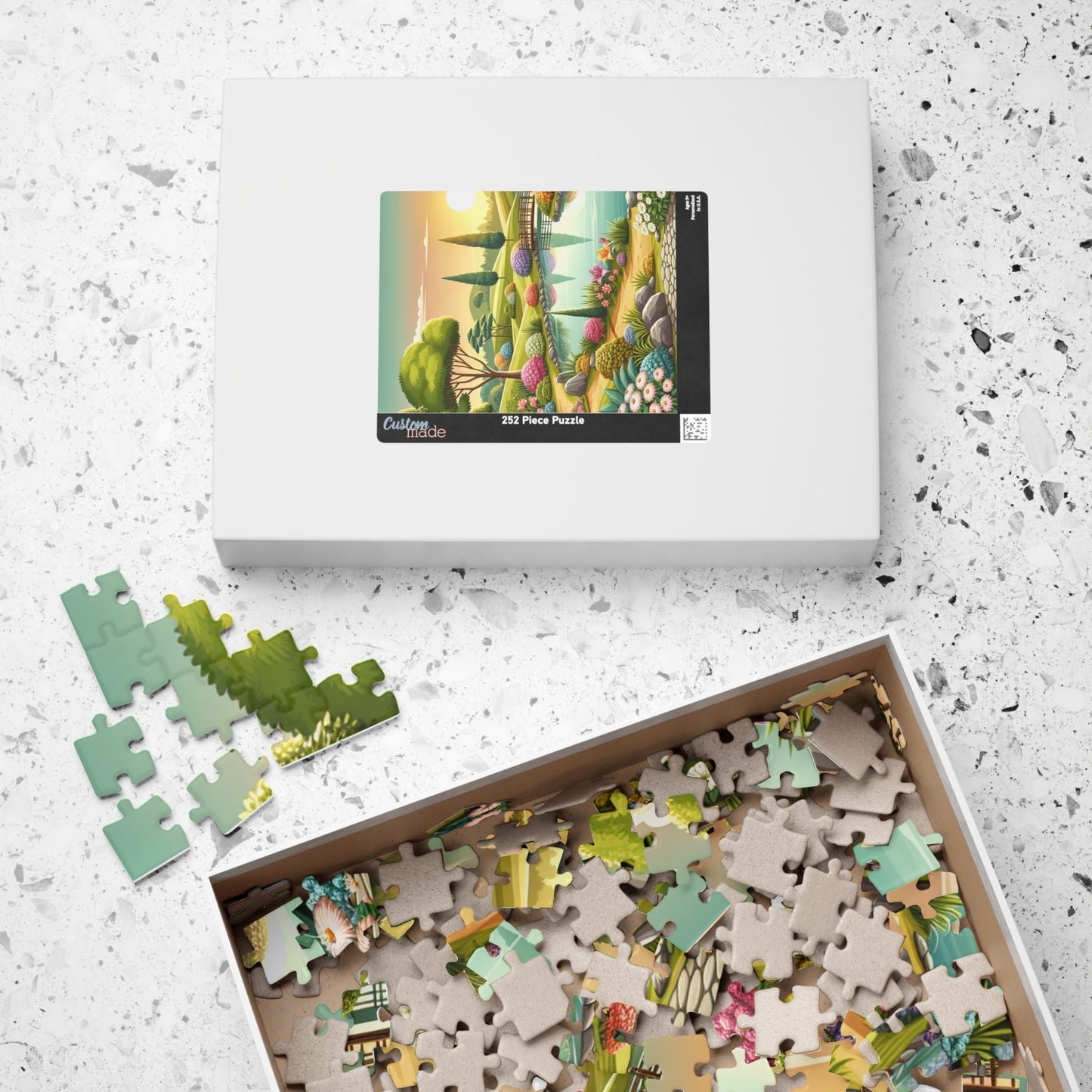 Jigsaw Puzzle, Animals Flowers Landscapes Design