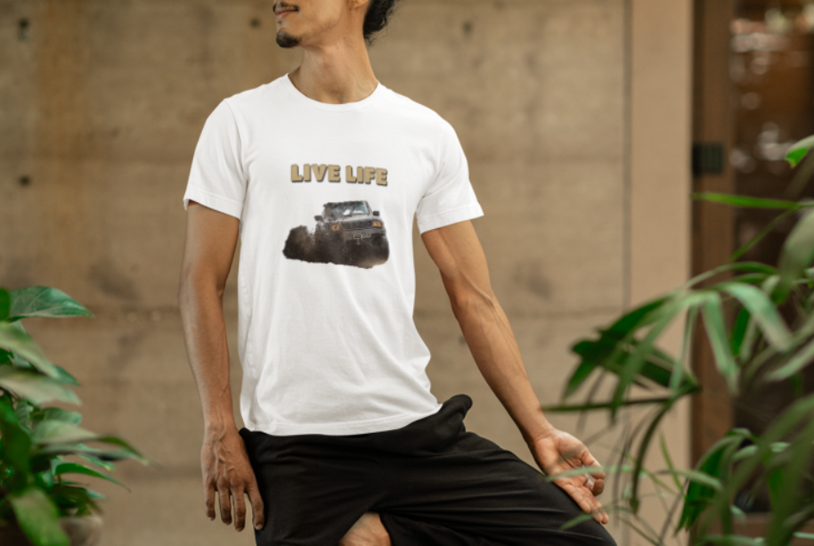 Jeep Live Life Unisex Tee
