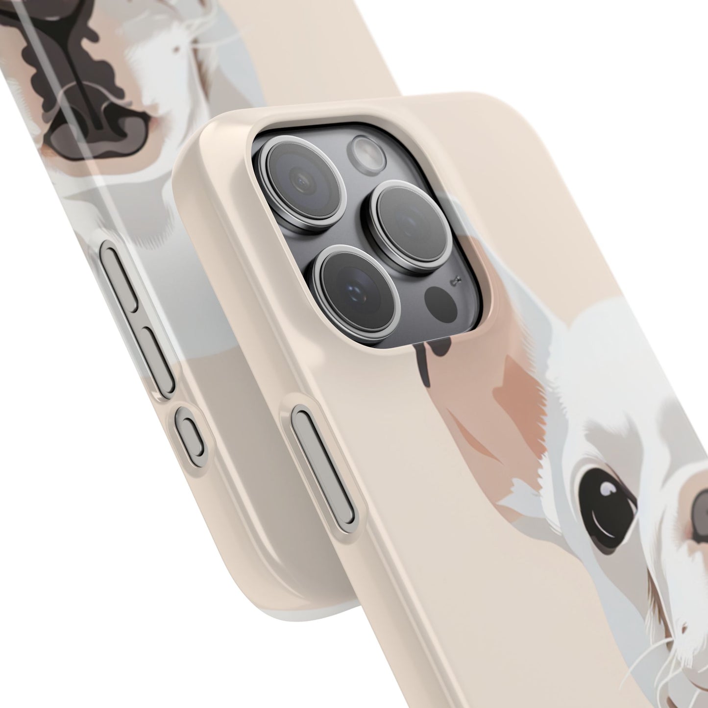 Phone Case - Cute White Frenchie Smartphone Cover