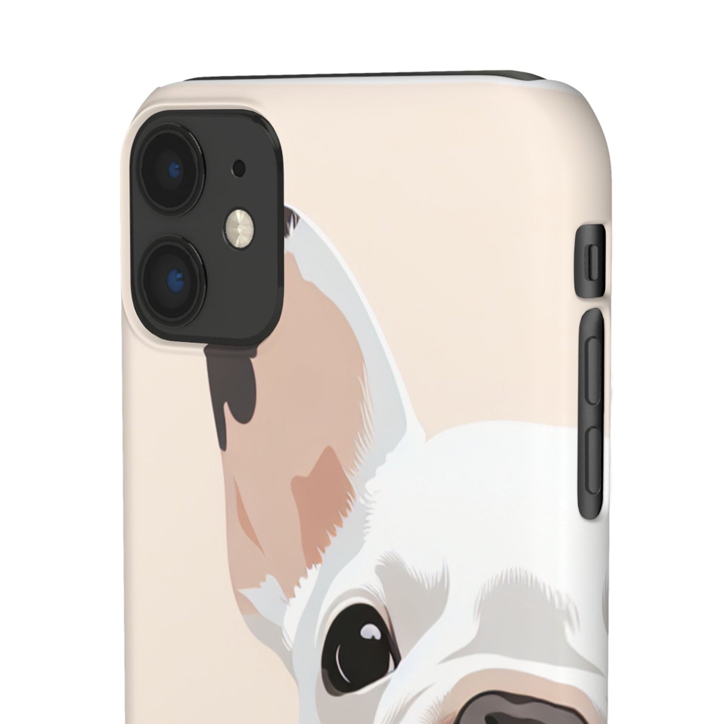 Phone Case - Cute White Frenchie Smartphone Cover