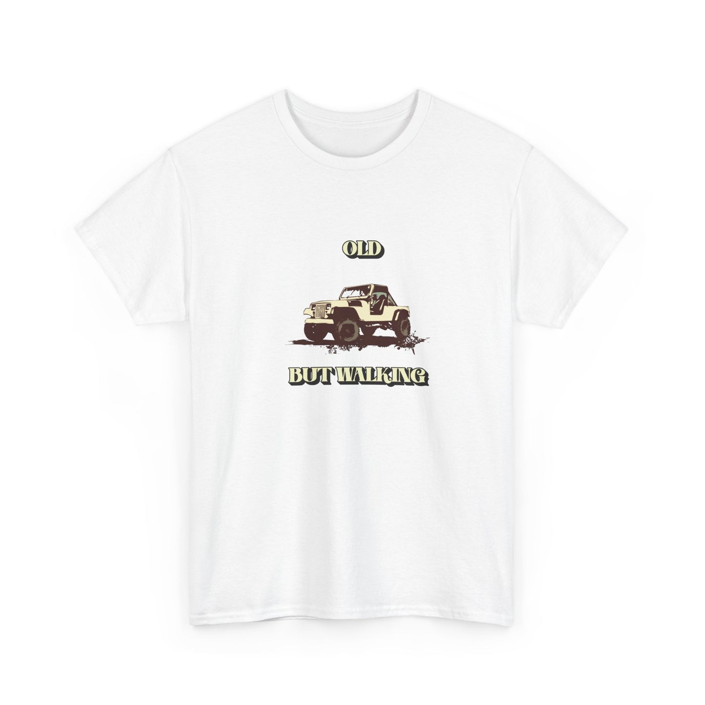 Jeep Unisex Tee - Old But Walking T-Shirt
