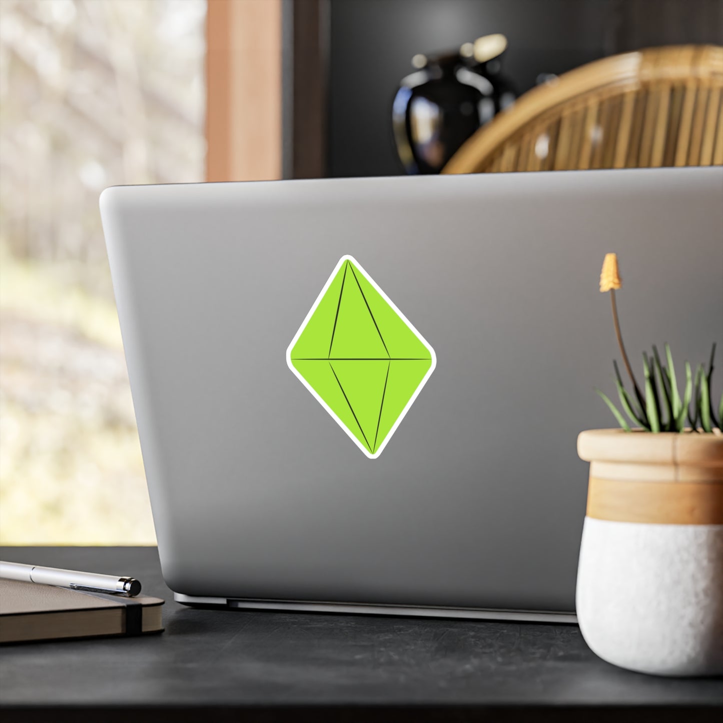 Vinyl Stickers - Plumbob Sims Sticker