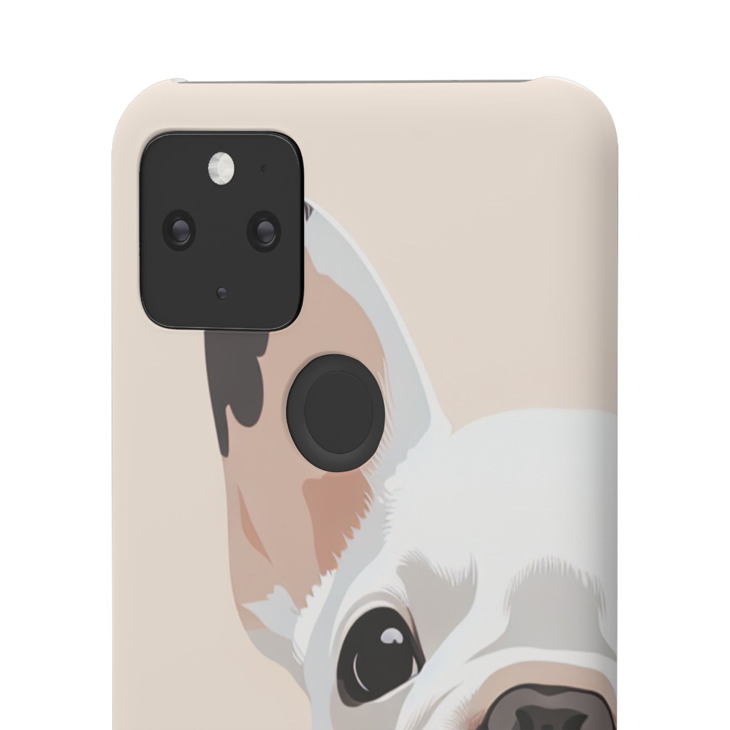 Phone Case - Cute White Frenchie Smartphone Cover