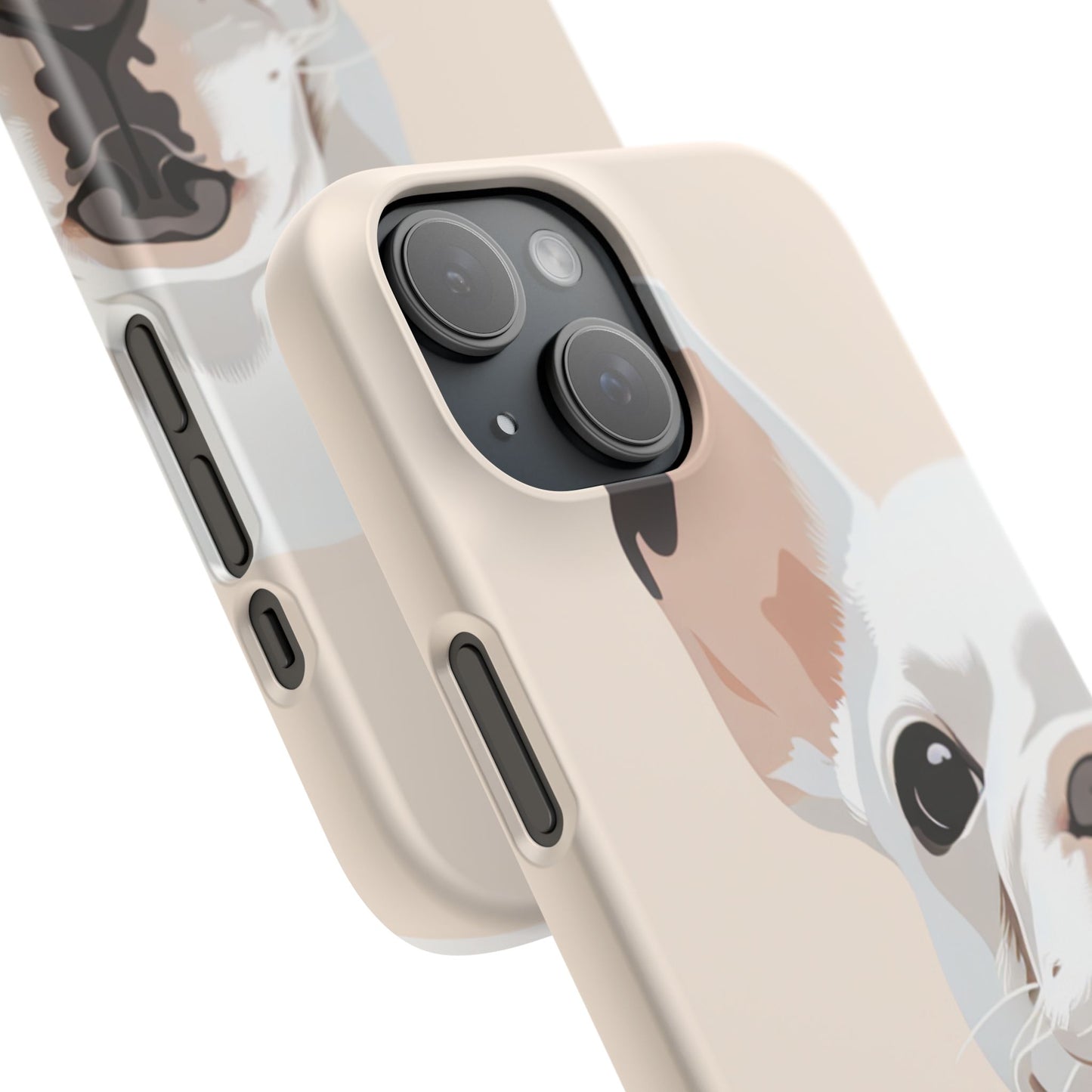 Phone Case - Cute White Frenchie Smartphone Cover