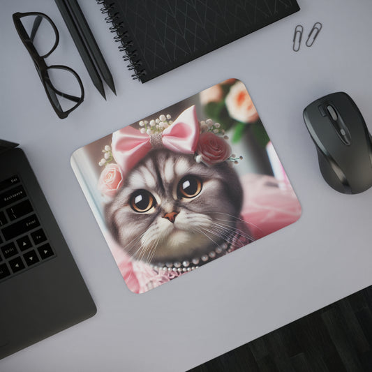 Cat Mouse Pad, Cute Girly Desk Accessory