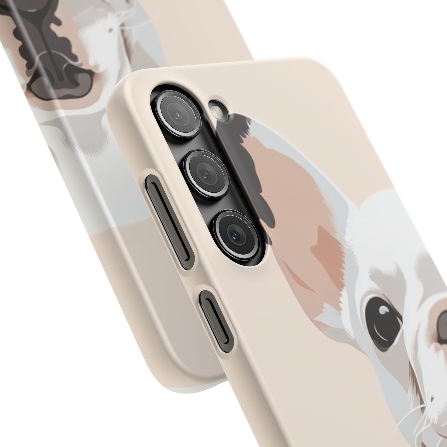 Phone Case - Cute White Frenchie Smartphone Cover