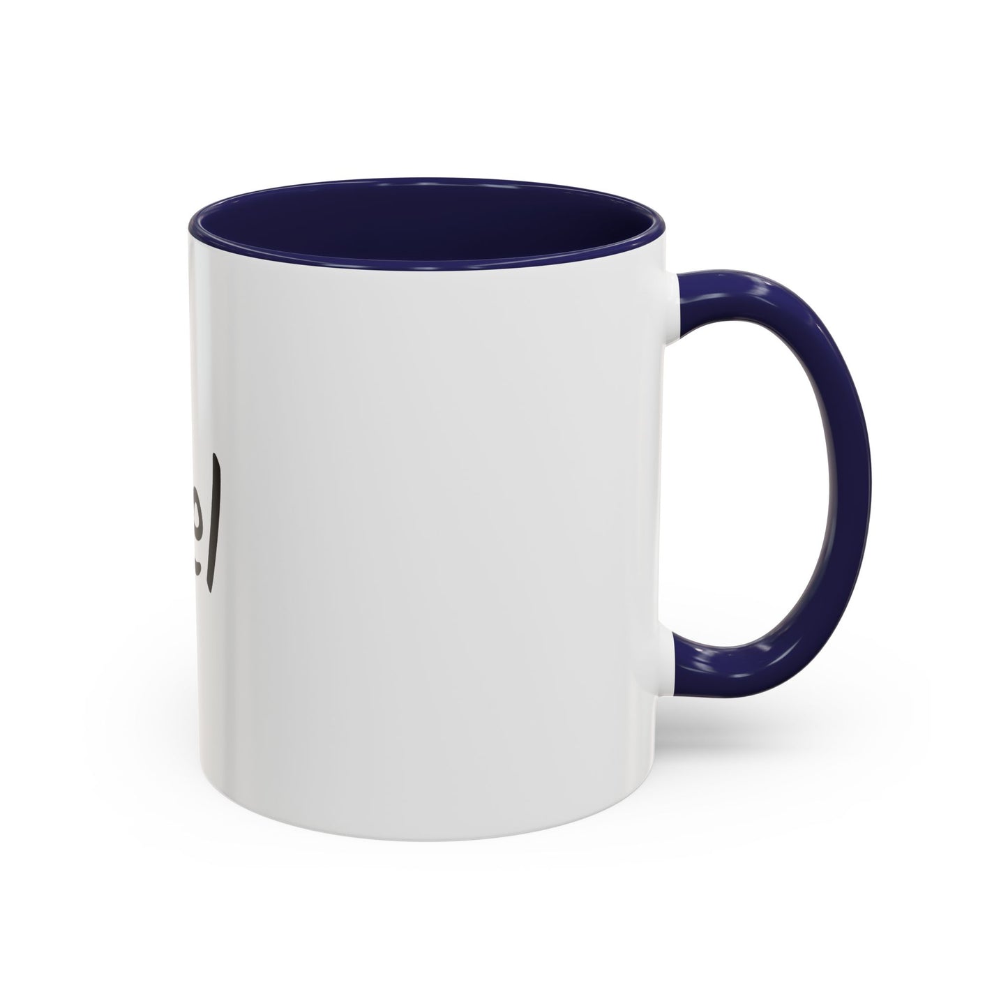 Personalized Names Accent Coffee Mug (11 oz)