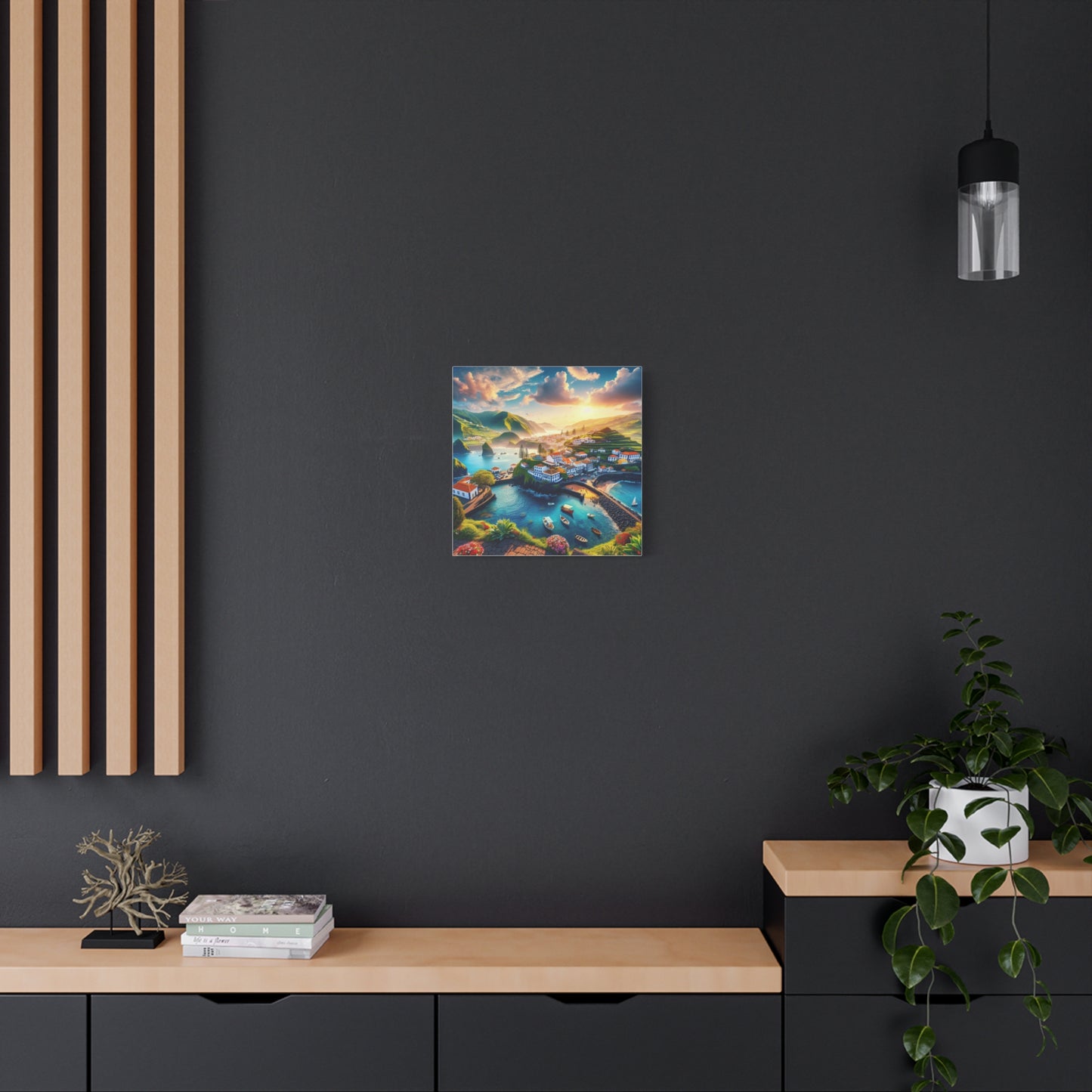 Canvas Print - Beautiful Landscape Drawing