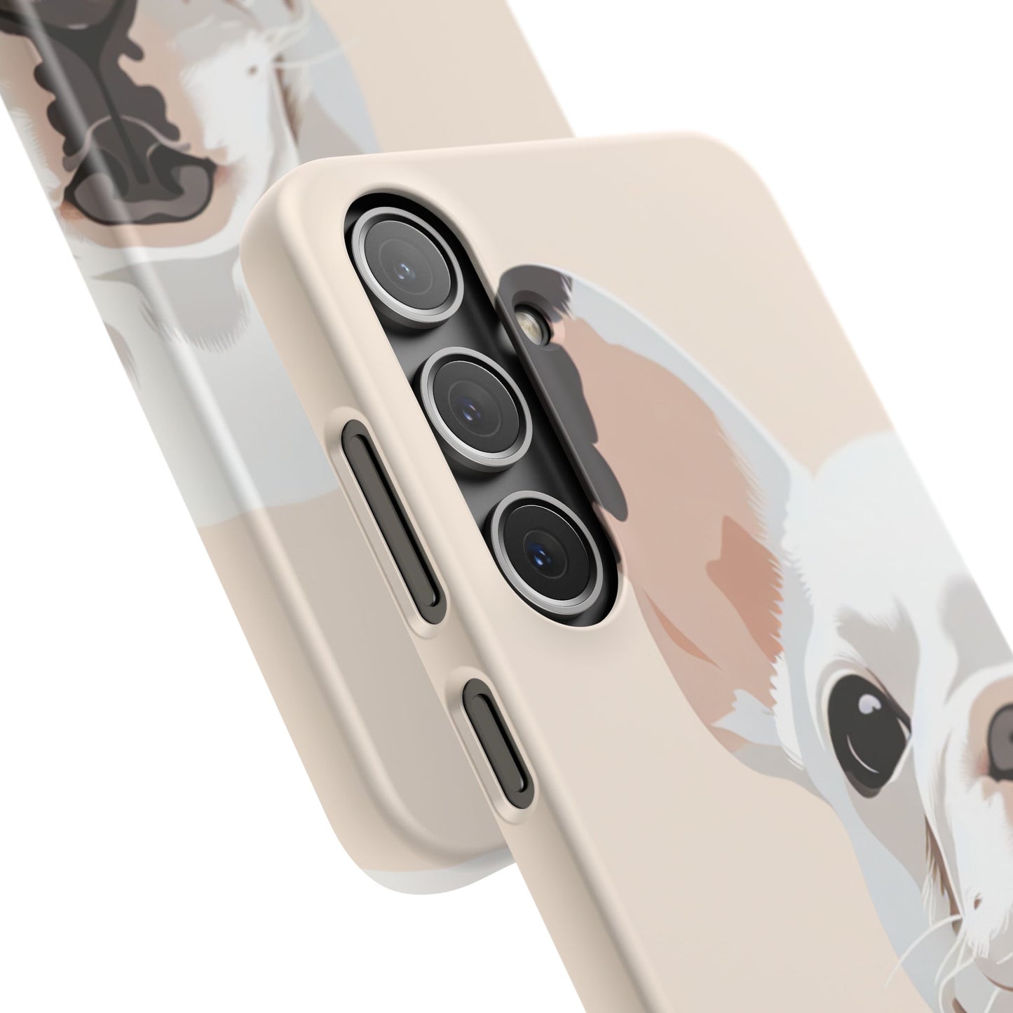 Phone Case - Cute White Frenchie Smartphone Cover