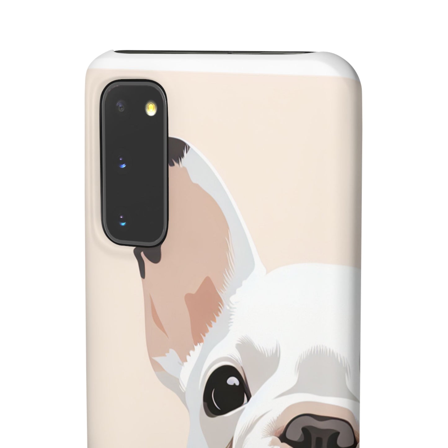 Phone Case - Cute White Frenchie Smartphone Cover