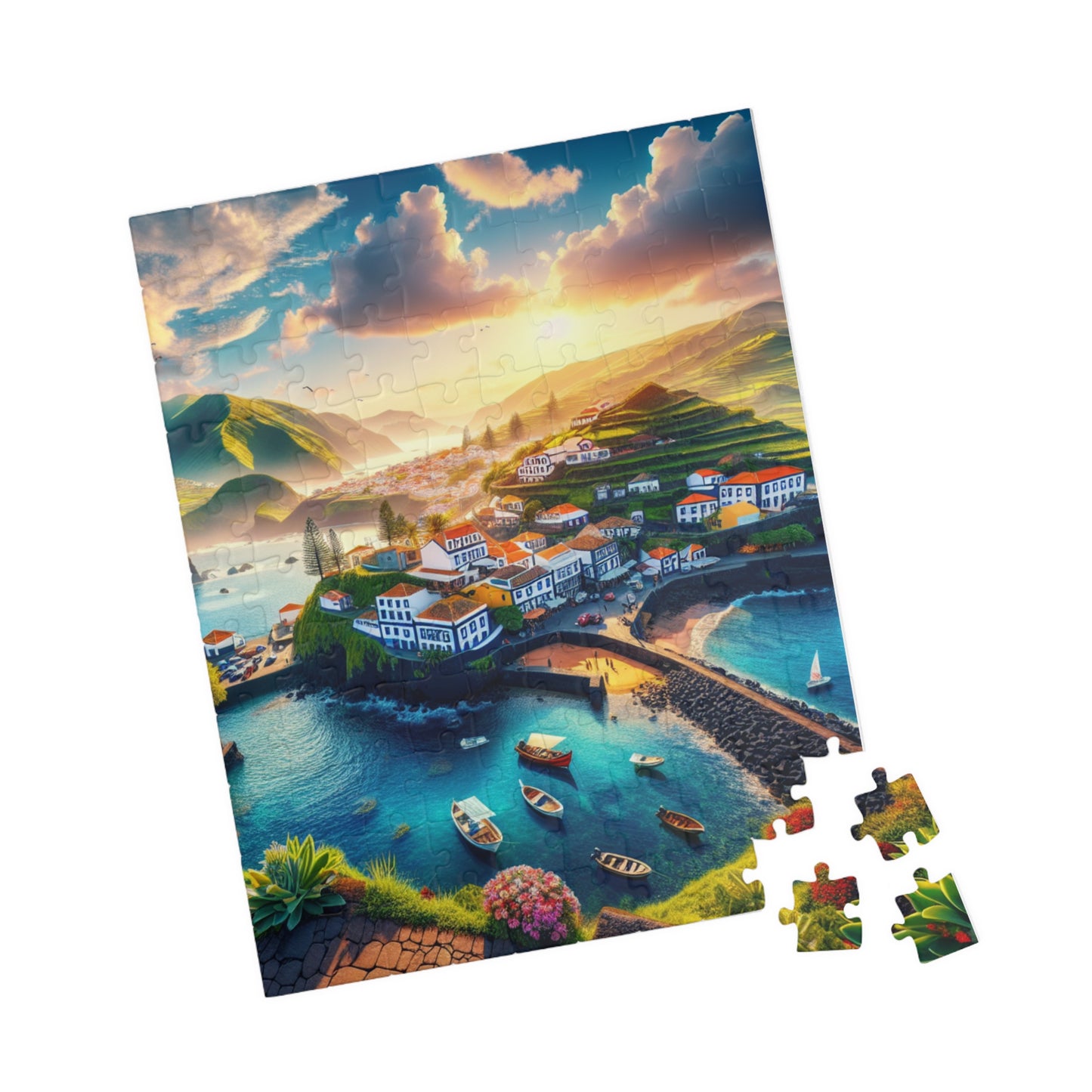 Jigsaw Puzzle, Animals Flowers Landscapes Design