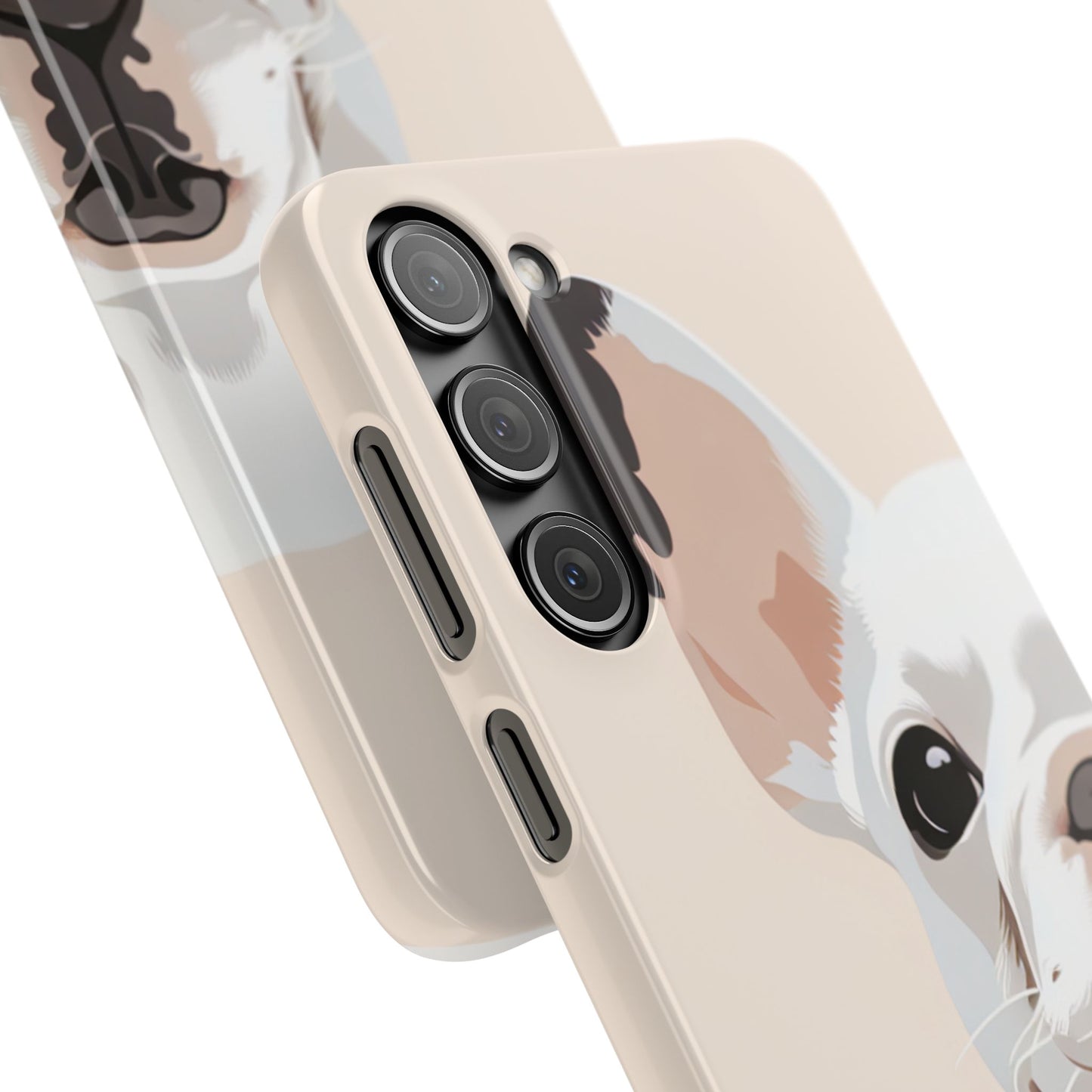 Phone Case - Cute White Frenchie Smartphone Cover