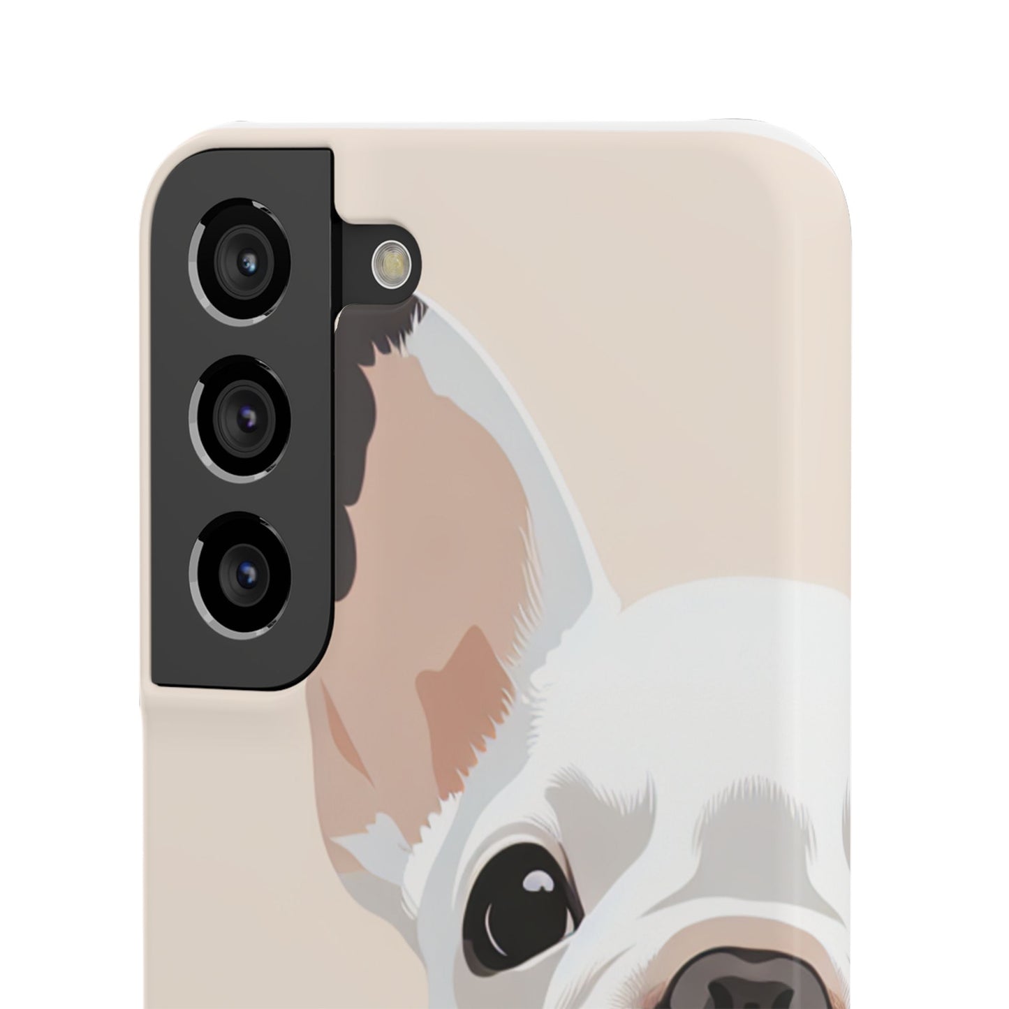 Phone Case - Cute White Frenchie Smartphone Cover
