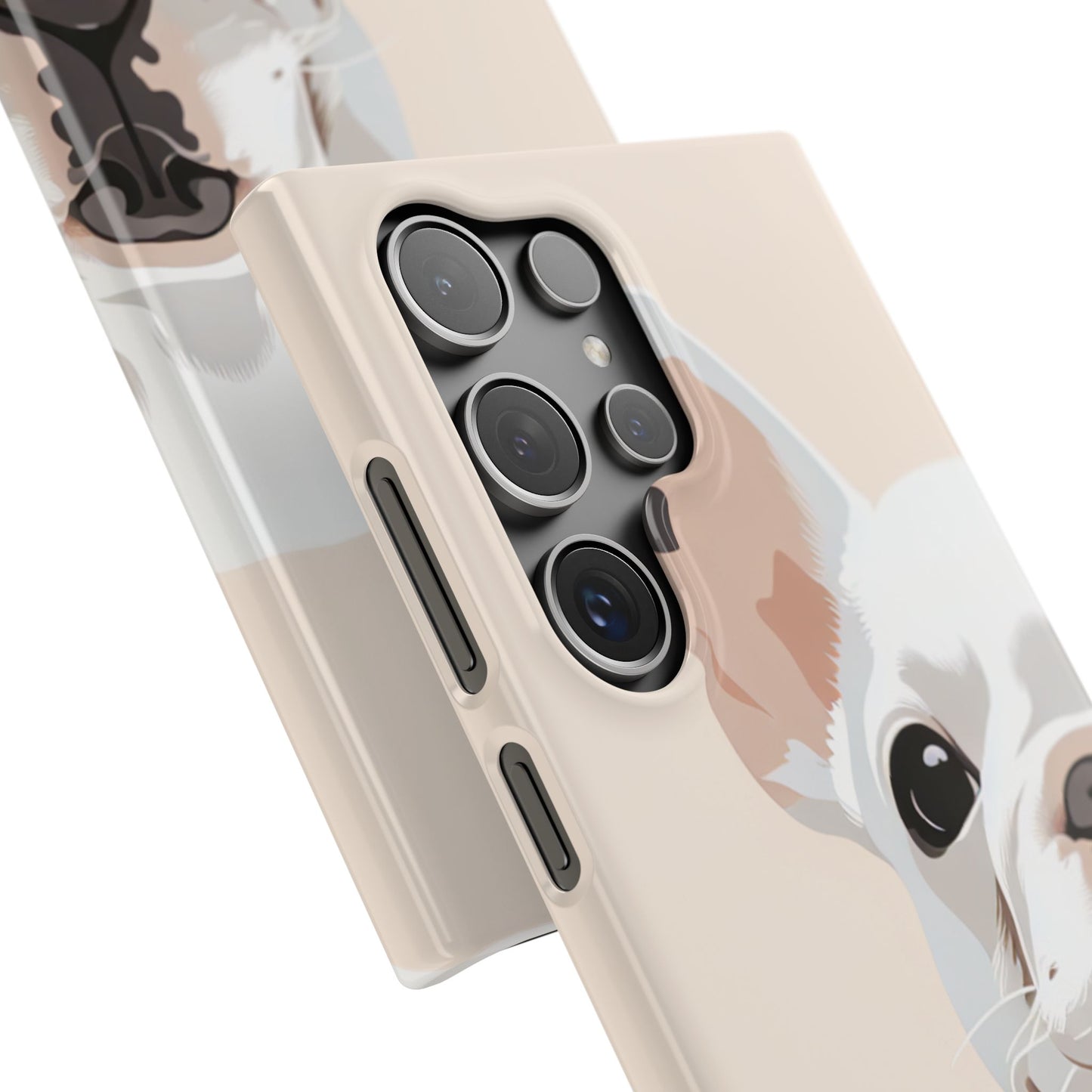 Phone Case - Cute White Frenchie Smartphone Cover