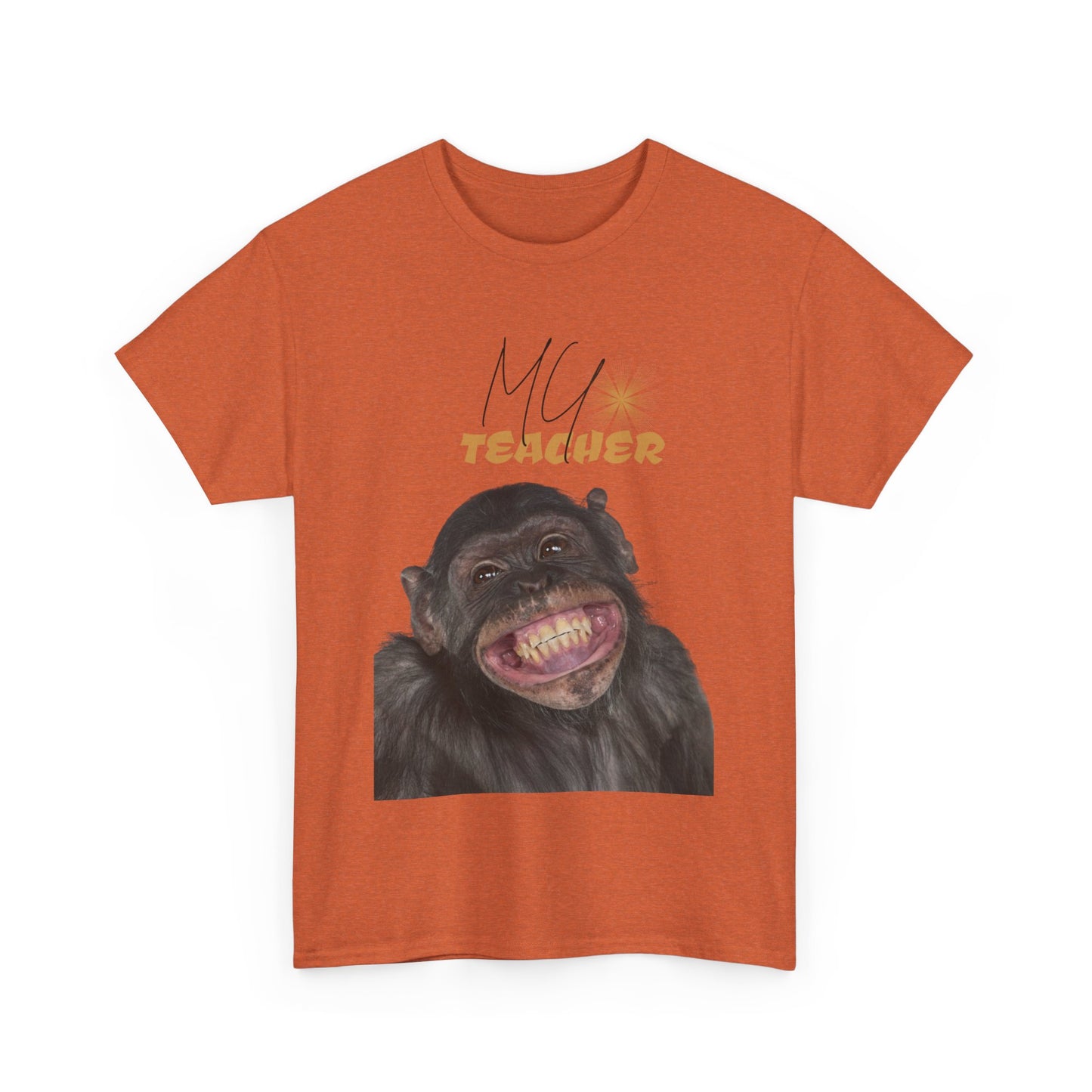 Funny Monkey Teacher Unisex Tee