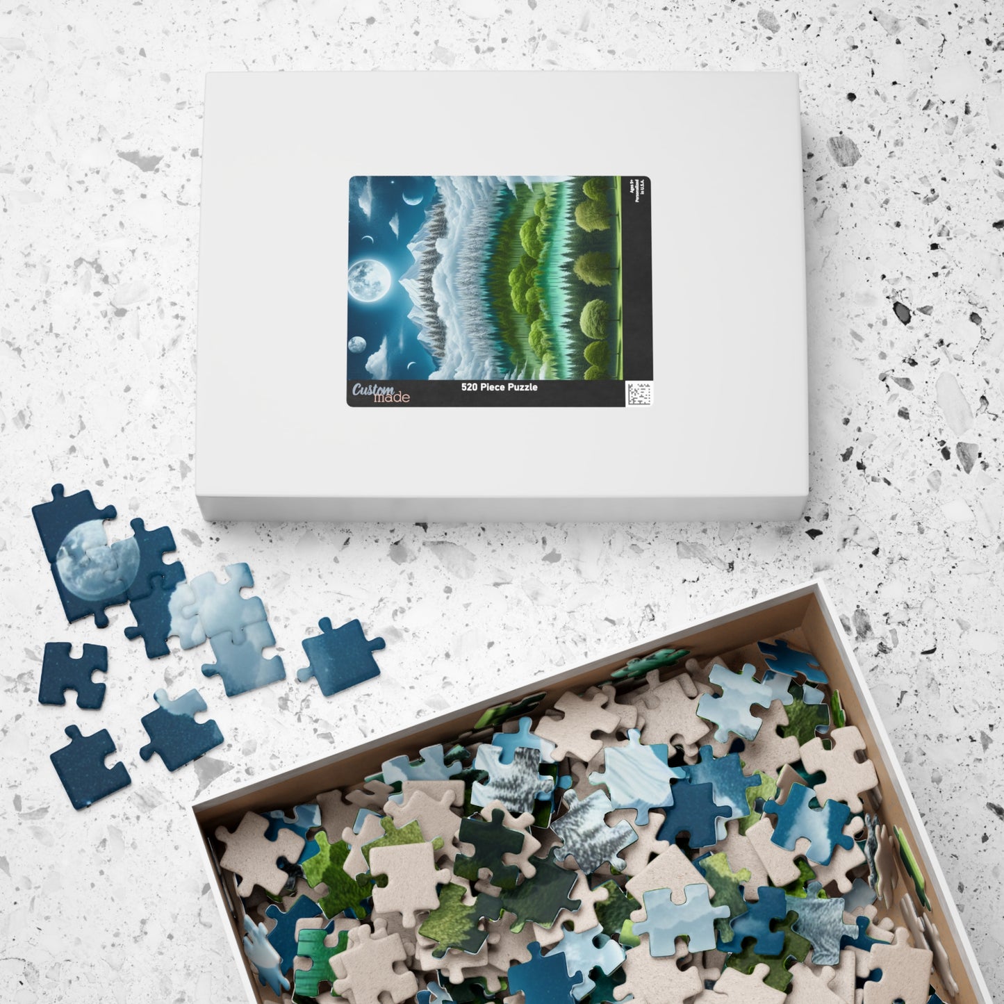 Jigsaw Puzzle, Animals Flowers Landscapes Design