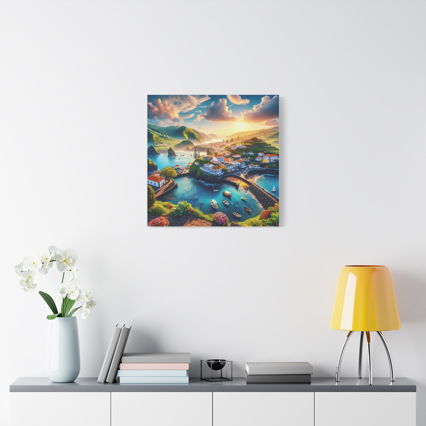 Canvas Print - Beautiful Landscape Drawing