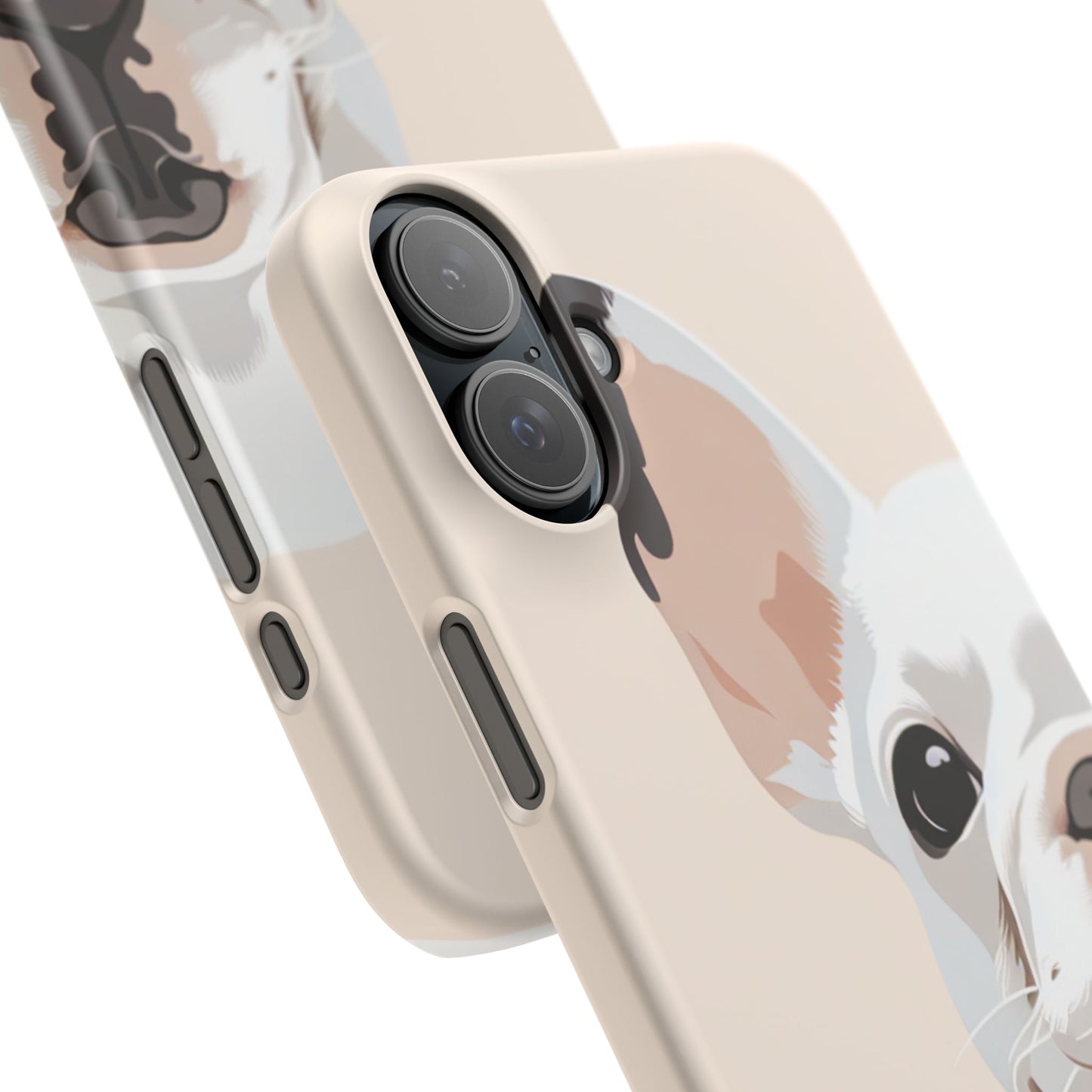 Phone Case - Cute White Frenchie Smartphone Cover