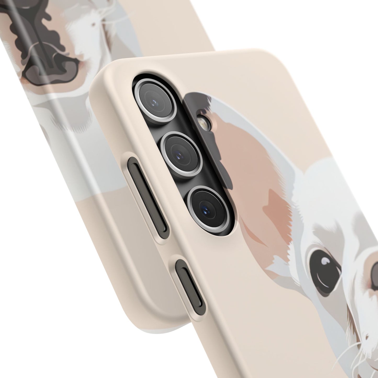 Phone Case - Cute White Frenchie Smartphone Cover