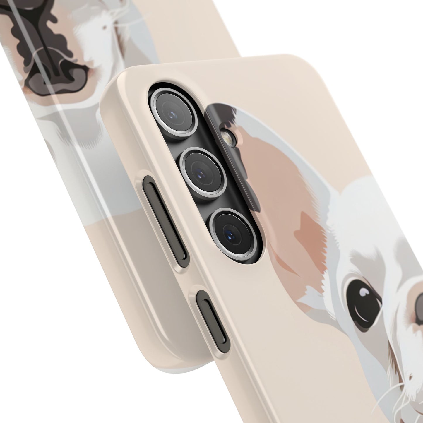 Phone Case - Cute White Frenchie Smartphone Cover