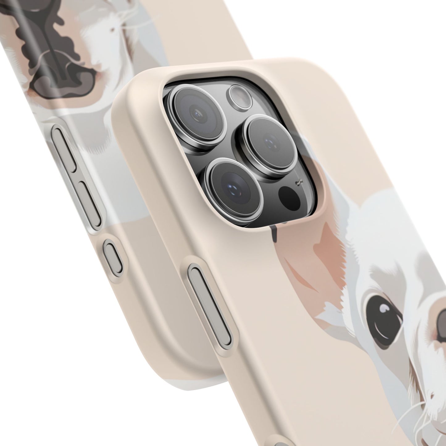 Phone Case - Cute White Frenchie Smartphone Cover