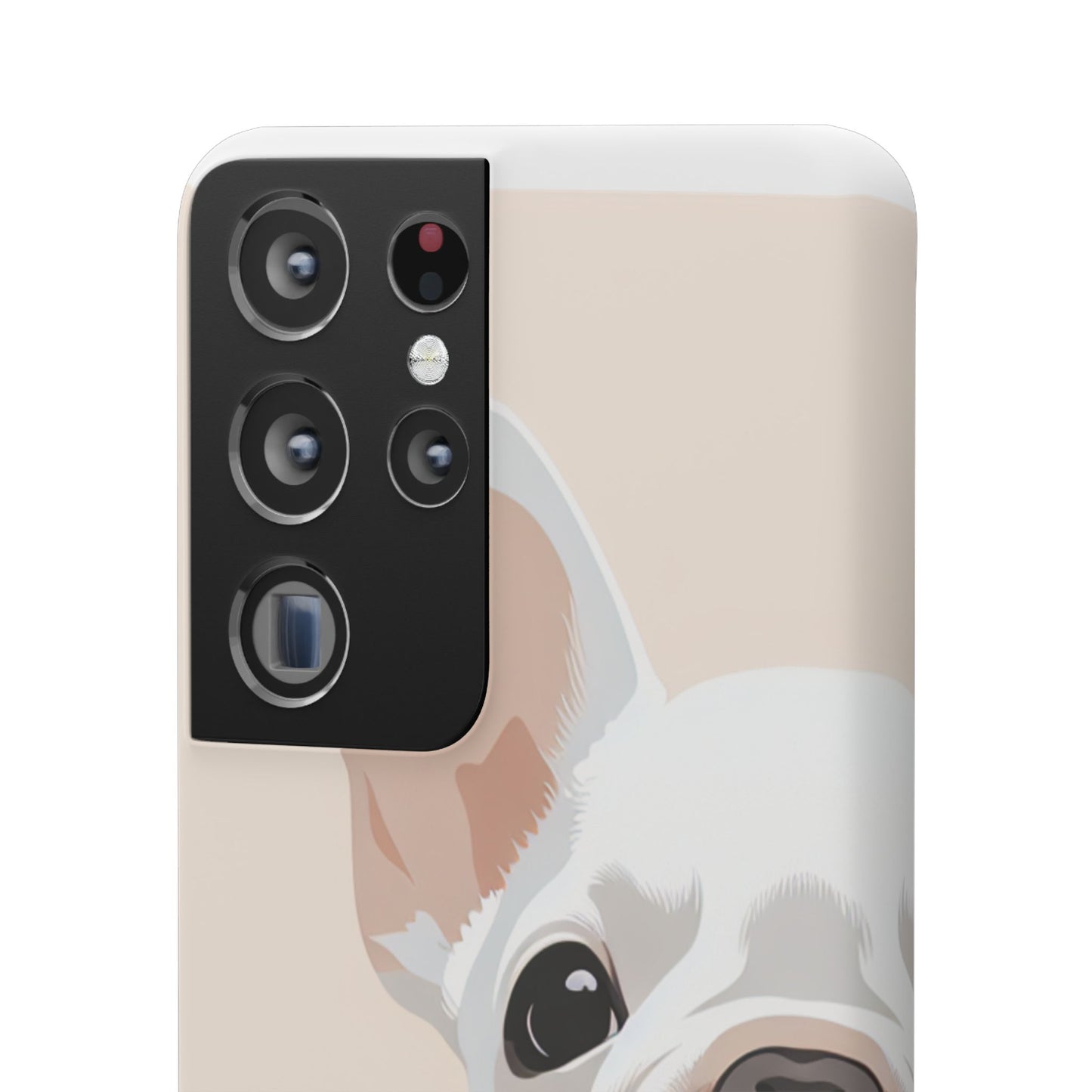 Phone Case - Cute White Frenchie Smartphone Cover